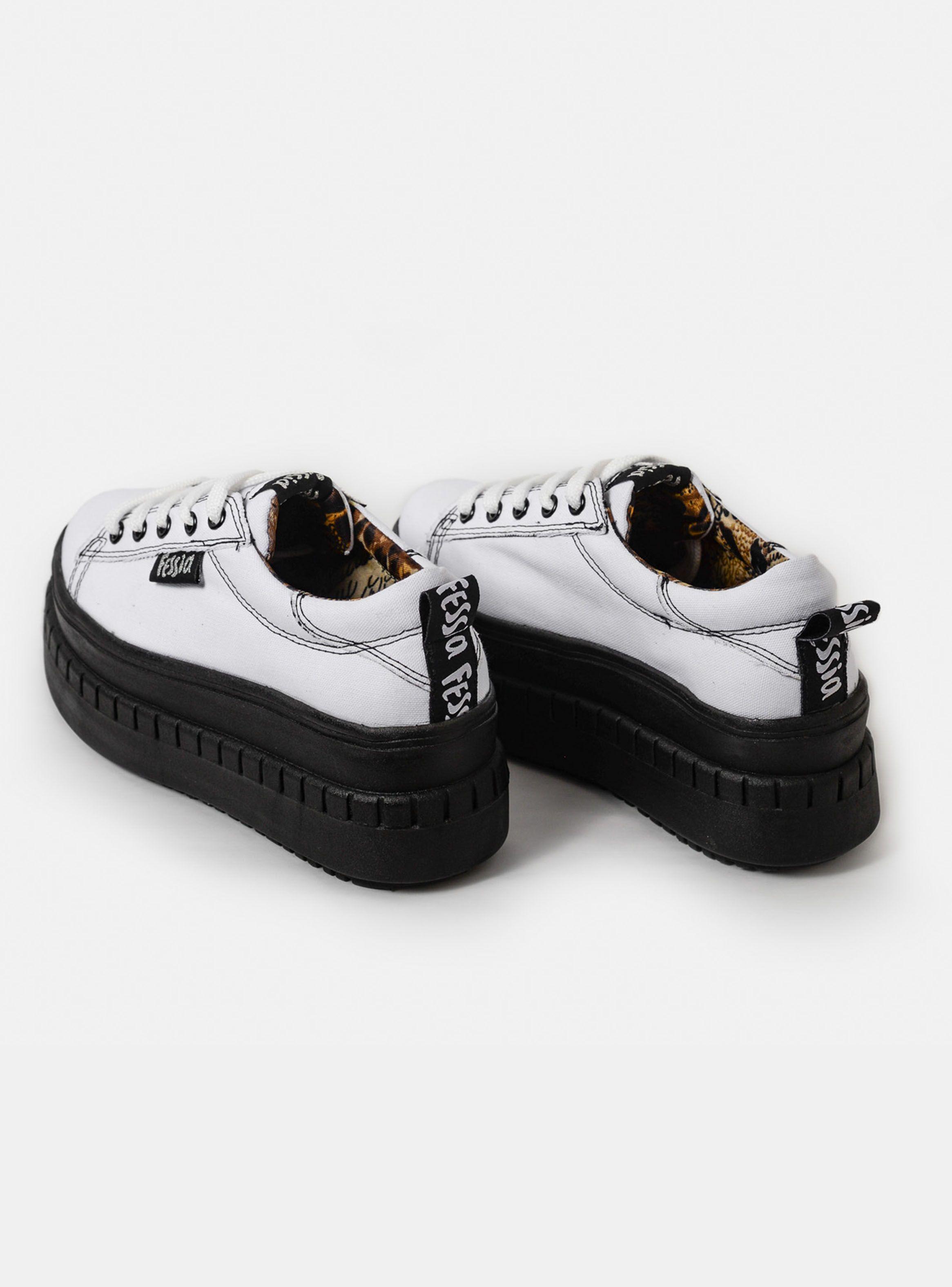 Zapatilla Urbana Funky Lona White Mujer-3