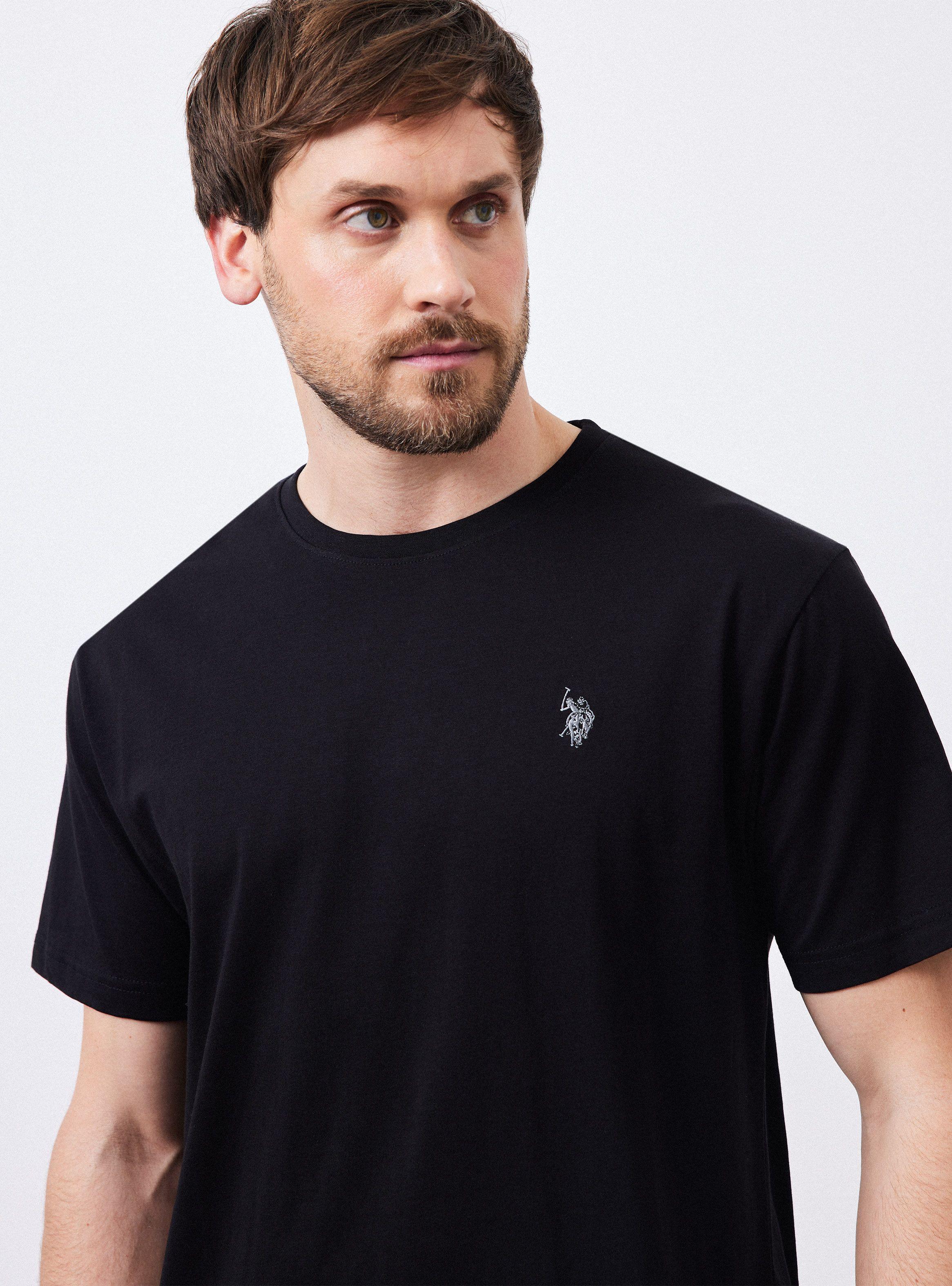 Polera Jersey Crew Neck Manga Corta Logo-2