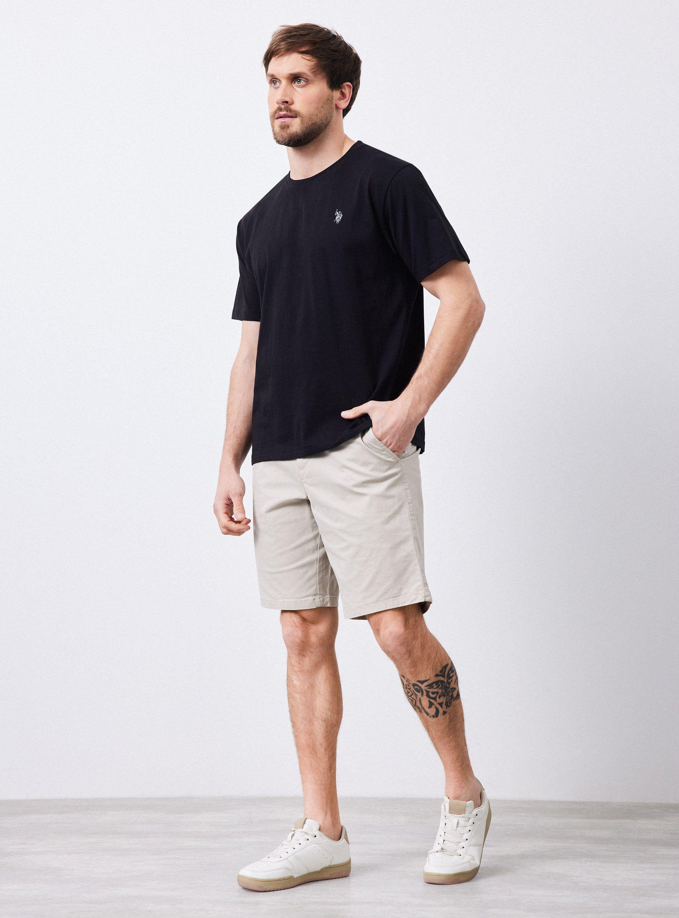 Polera Jersey Crew Neck Manga Corta Logo-3