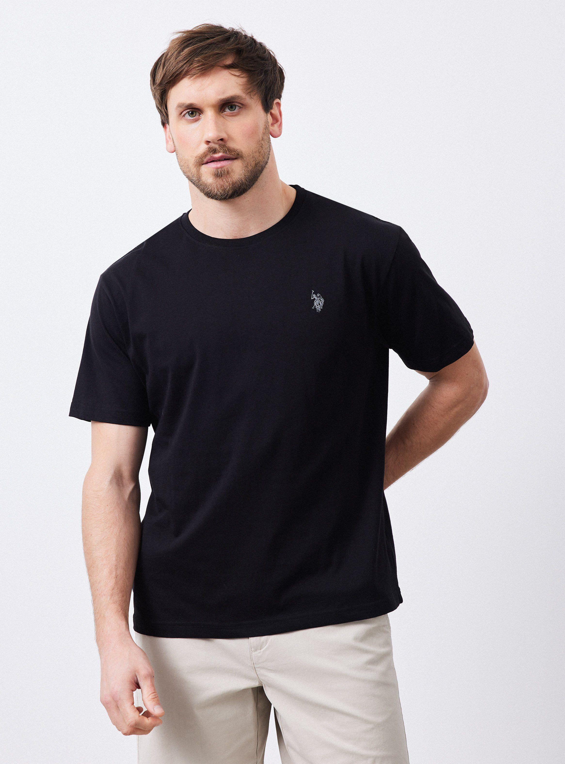 Polera Jersey Crew Neck Manga Corta Logo-0
