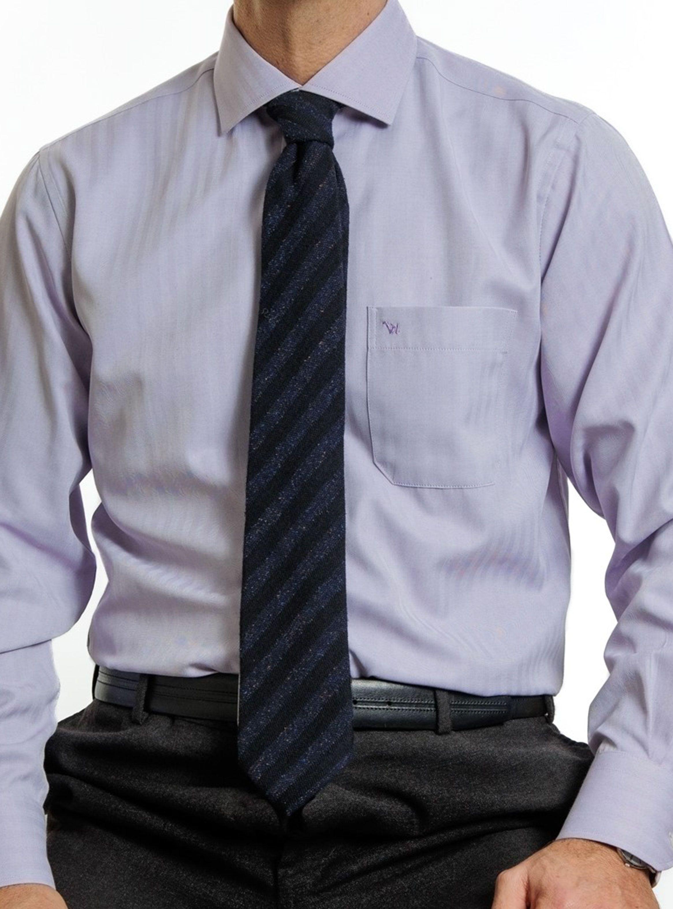 Camisa con Bolsillo Lisa Regular Fit Formal-0