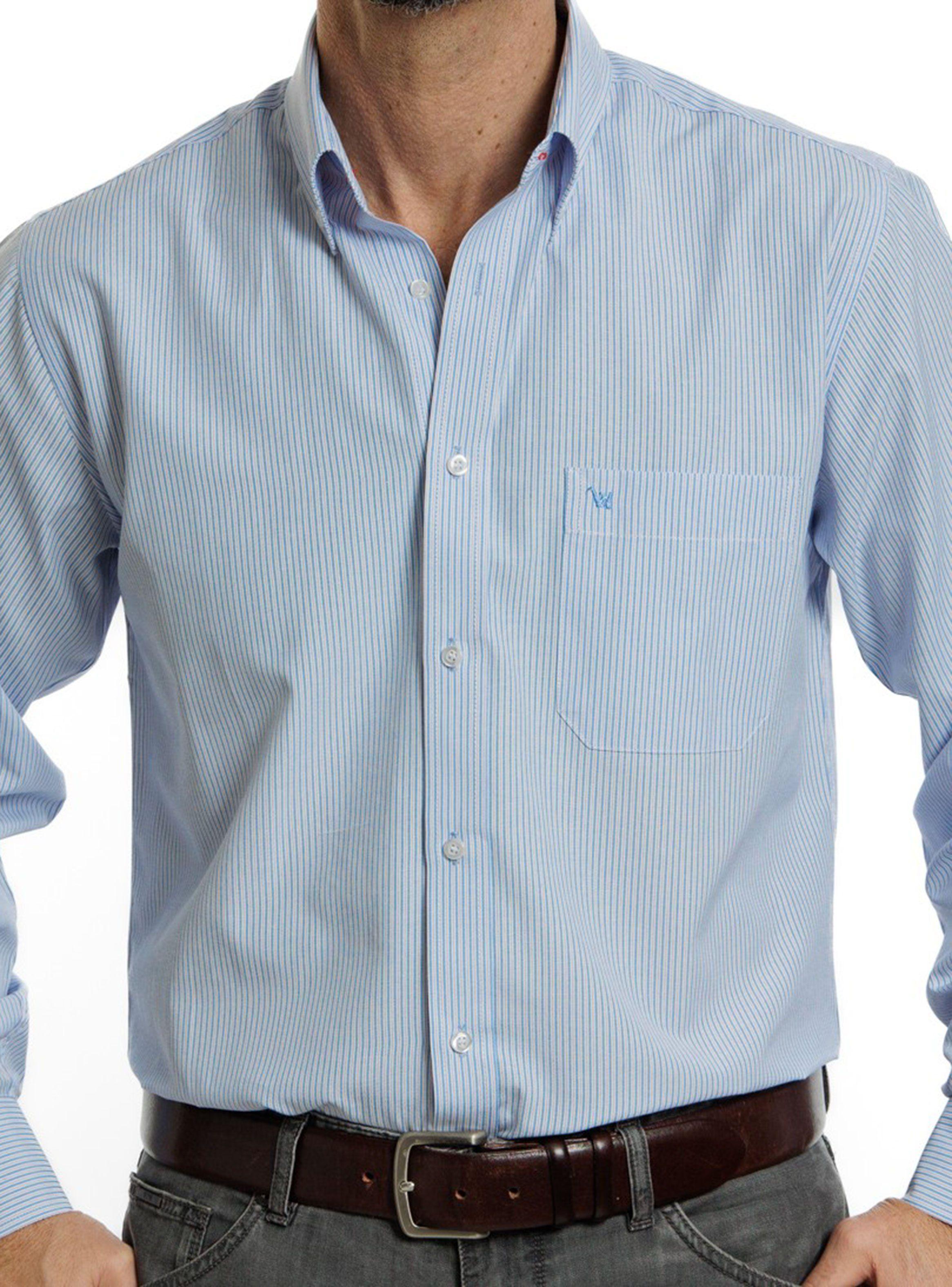 Camisa Rayas Regular Fit Formal Fantasia de Vandine