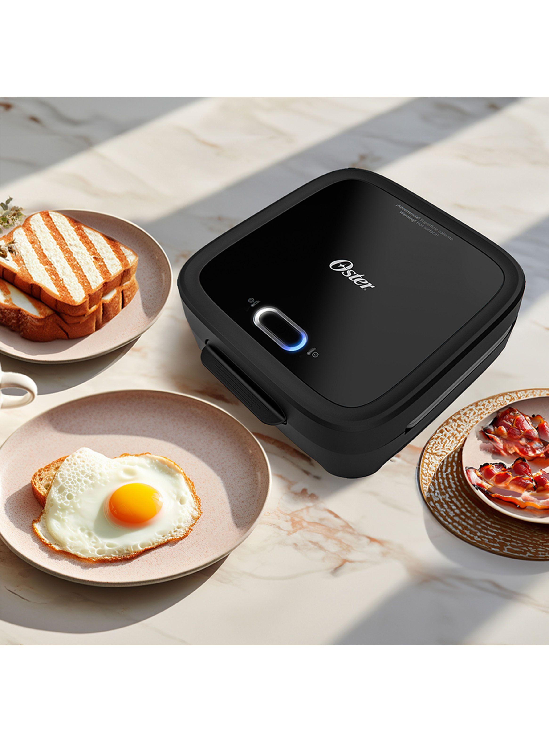 Sandwichera Compacta con Platos Hondos Negro CKSTSM400-8
