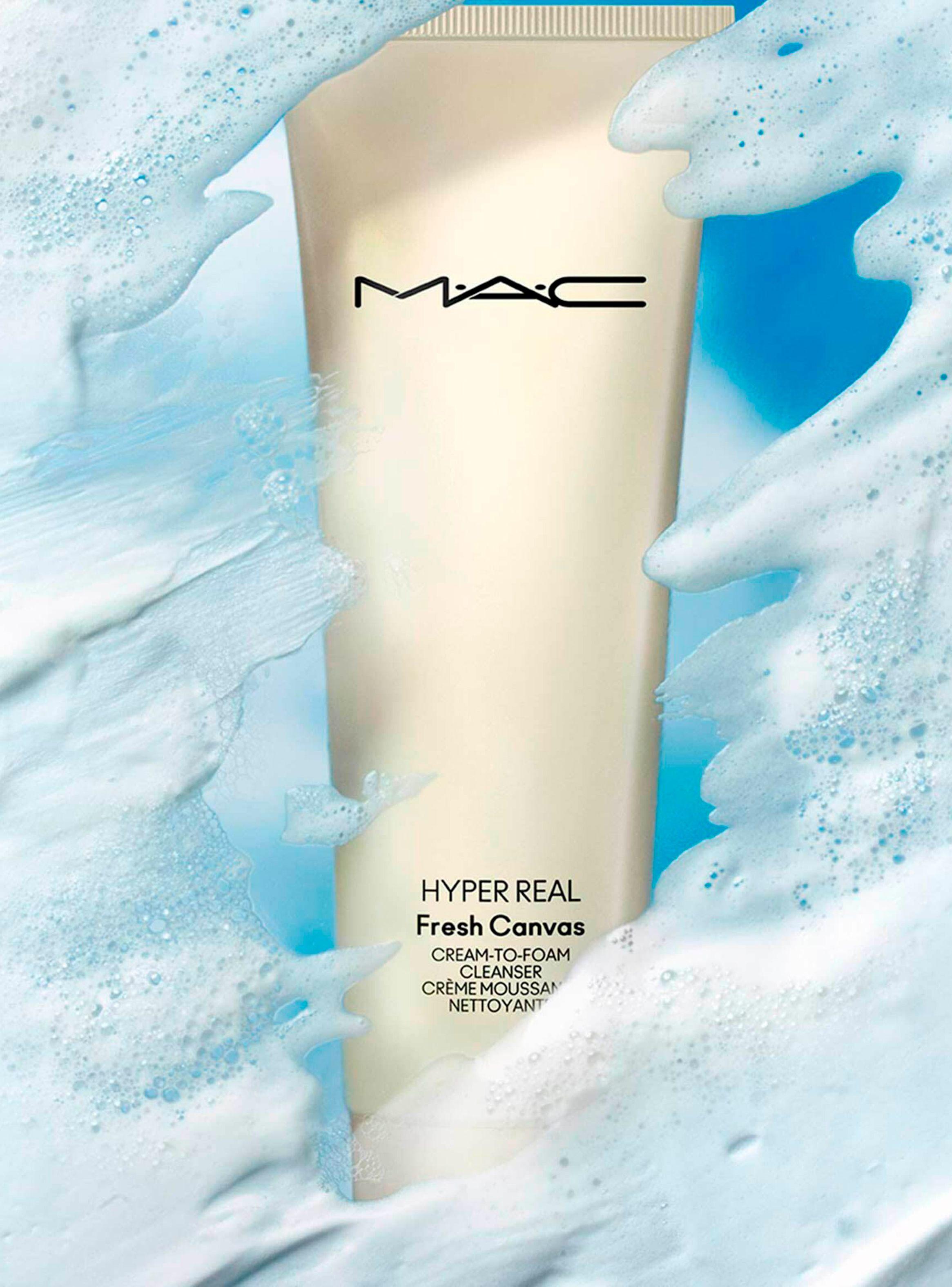 Limpiador M·A·C Hyper Real Fresh Canvas Cream-to-foam cleanser 125ml-4