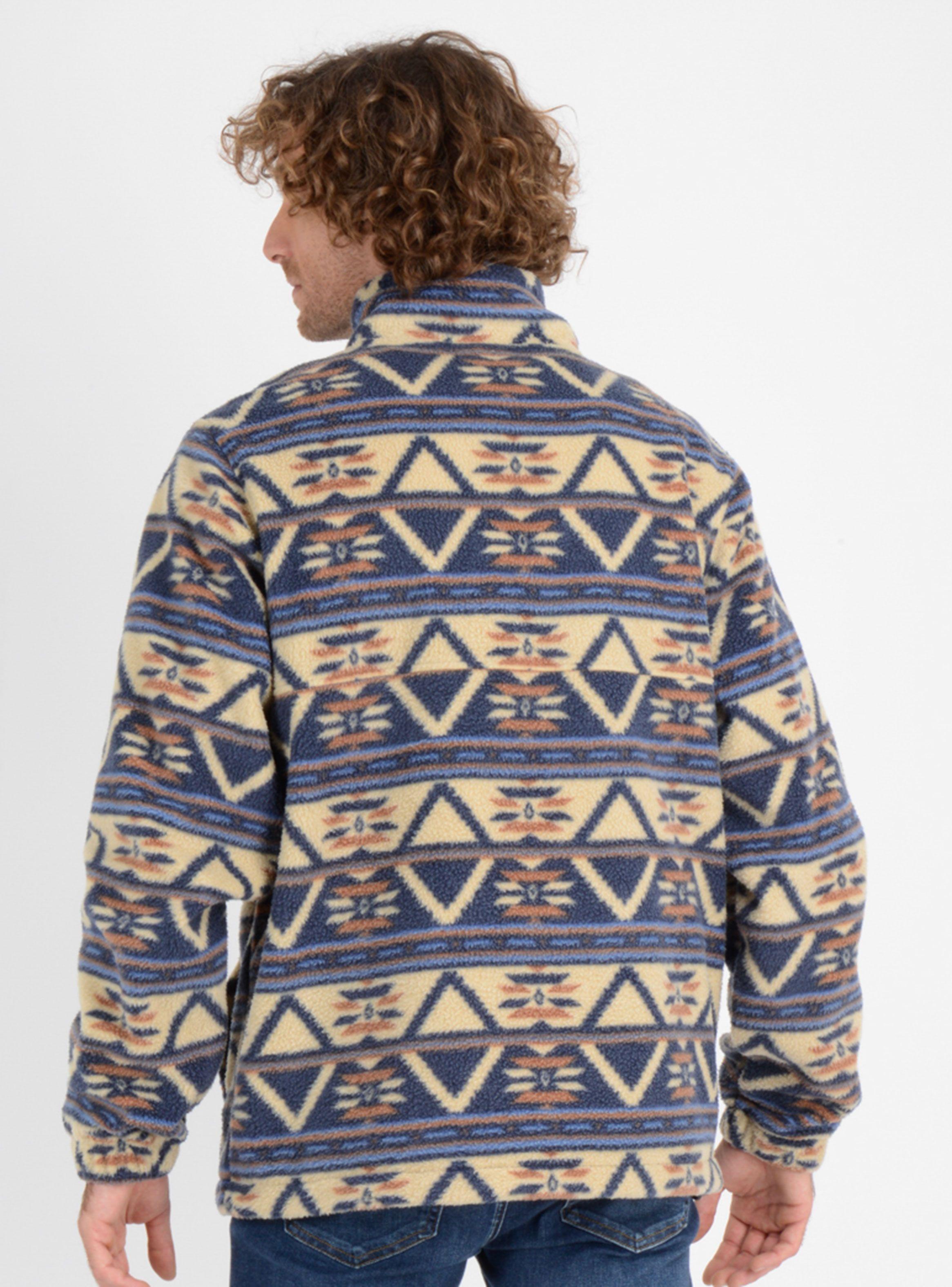 Poleron Diseño Étnico Medio Cierre-1