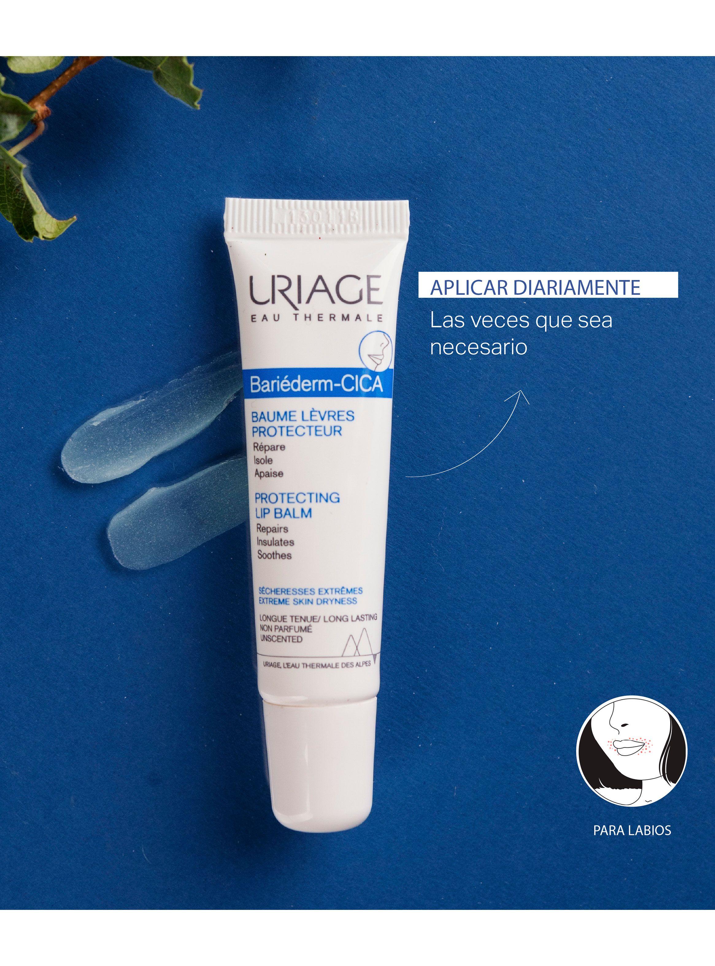 Bálsamo Labial Bariéderm-CICA Uriage Labios Reparador 15 ml-3