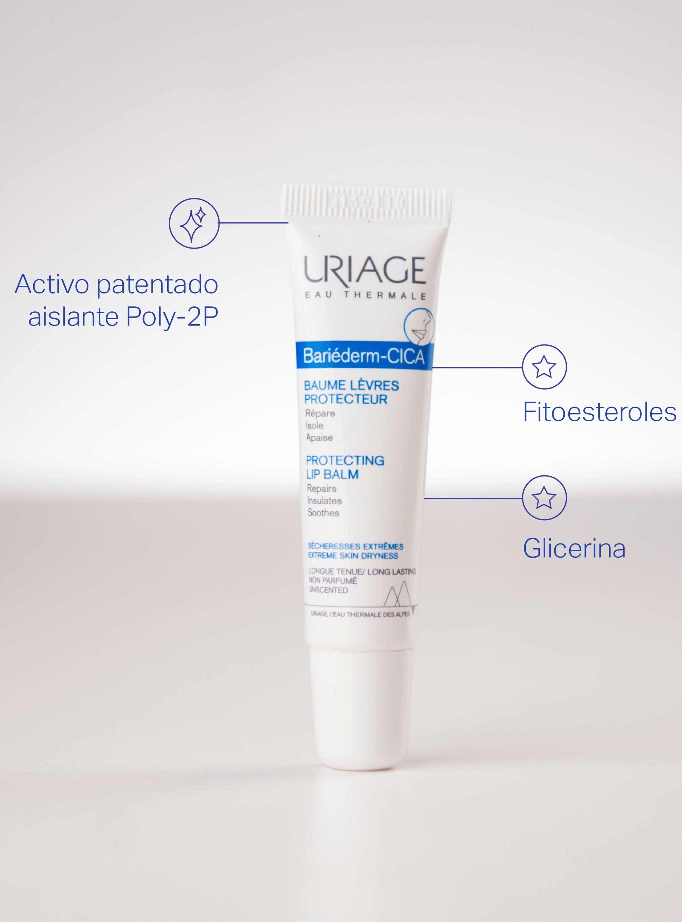 Bálsamo Labial Bariéderm-CICA Uriage Labios Reparador 15 ml-2