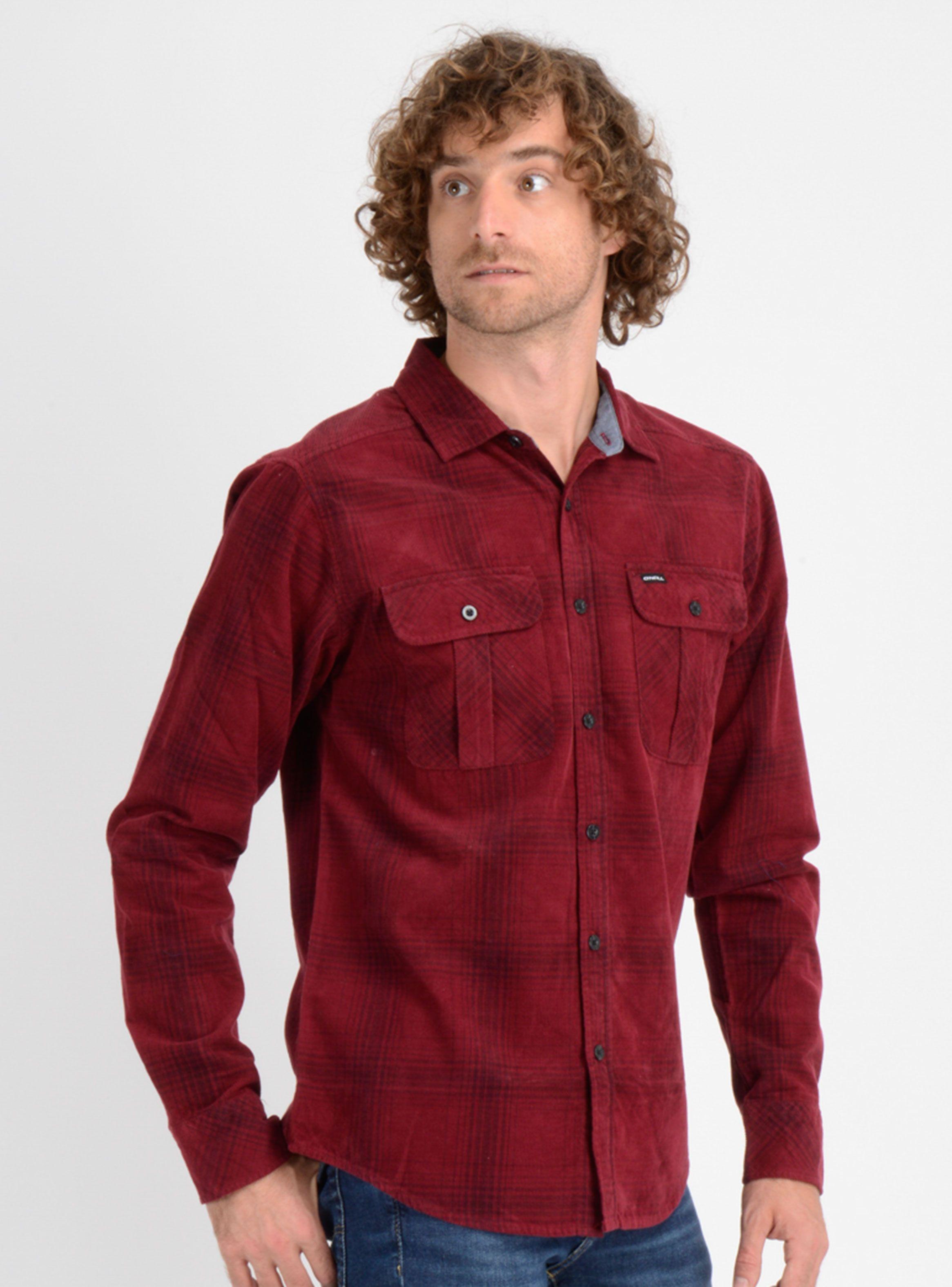 Camisa Casual Bolsillos Frontales Estampada-2