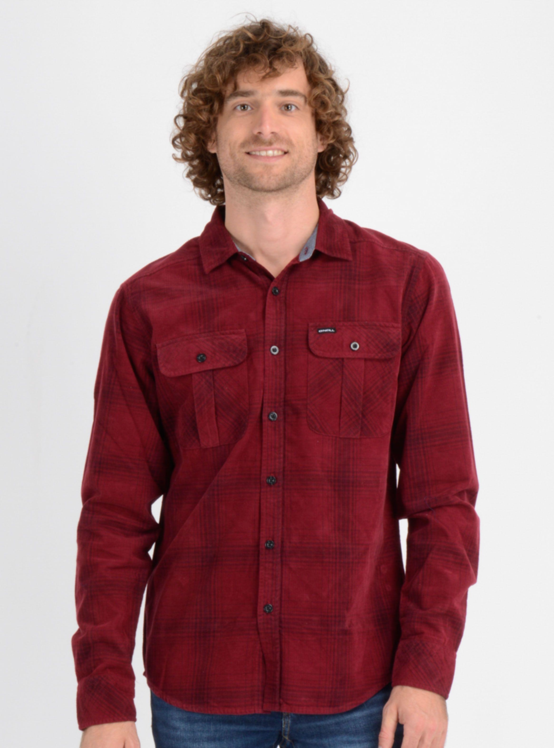 Camisa Casual Bolsillos Frontales Estampada-0