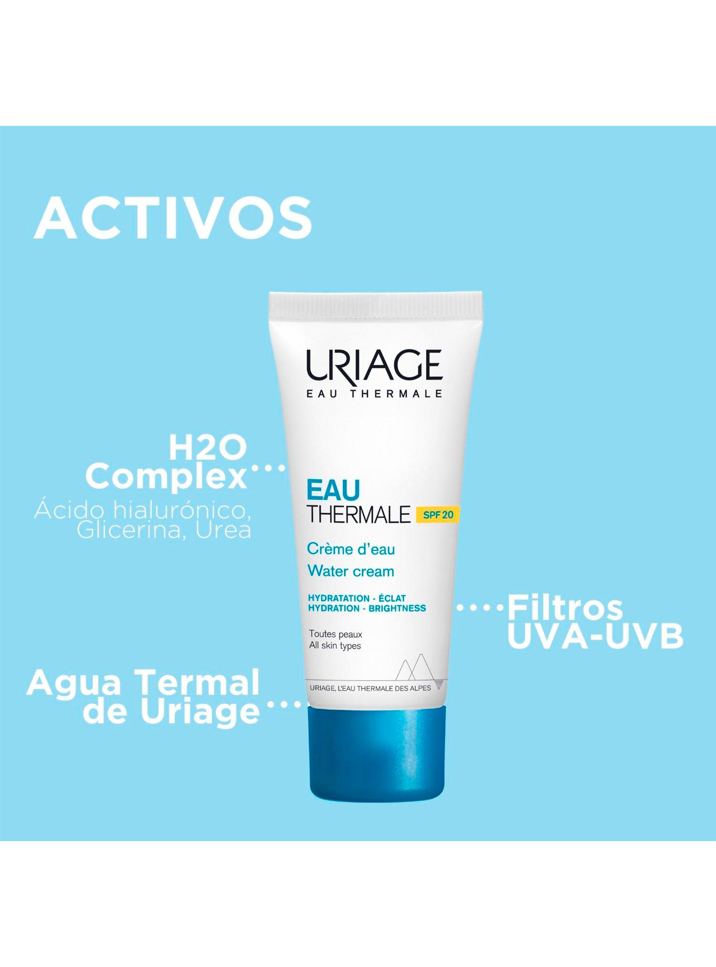 Crema de Agua SPF20 Eau Thermale 40ml de Uriage-3