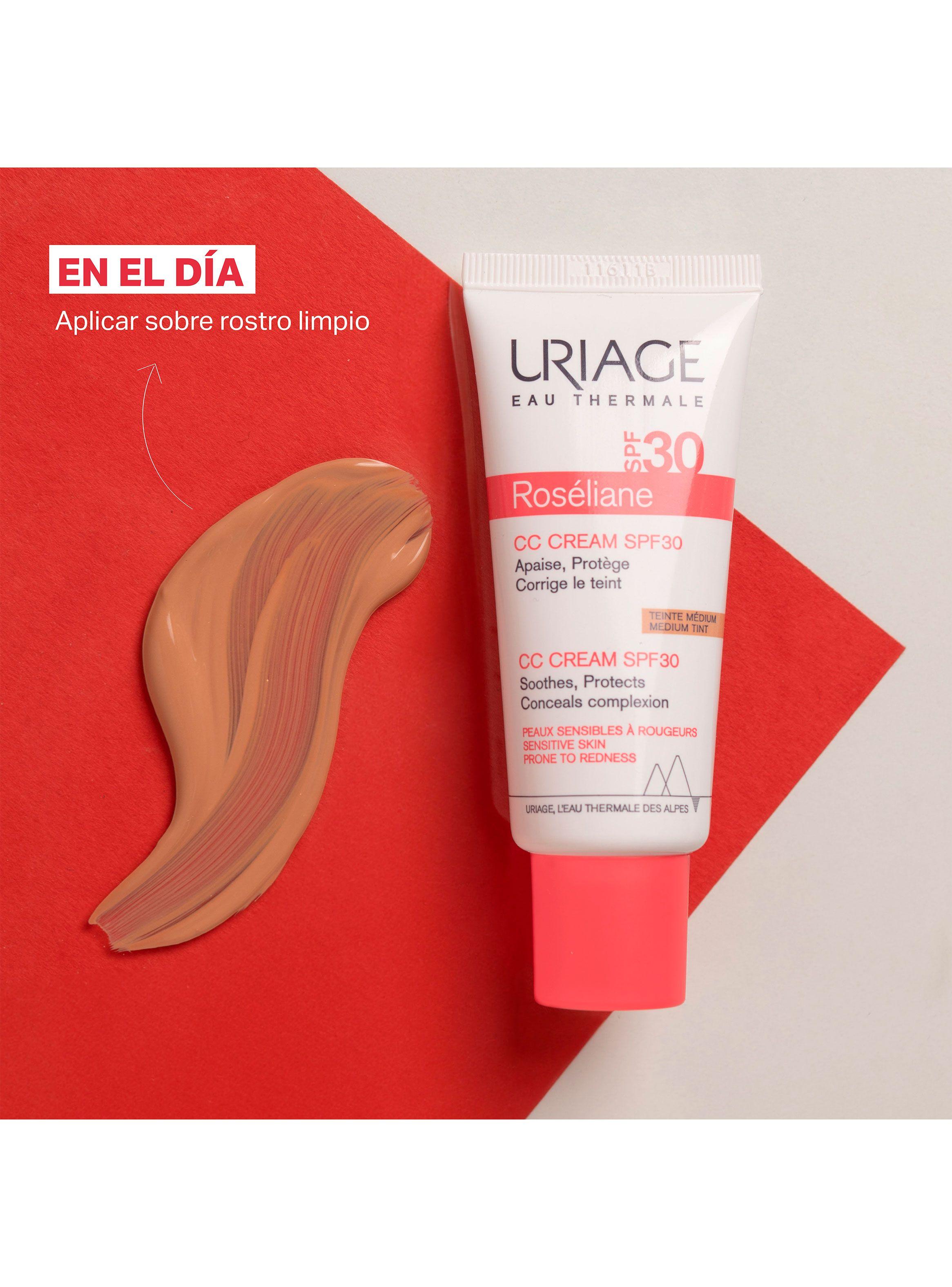 Crema Uriage Antirojeces CC Roséliane SPF30 40 ml-3