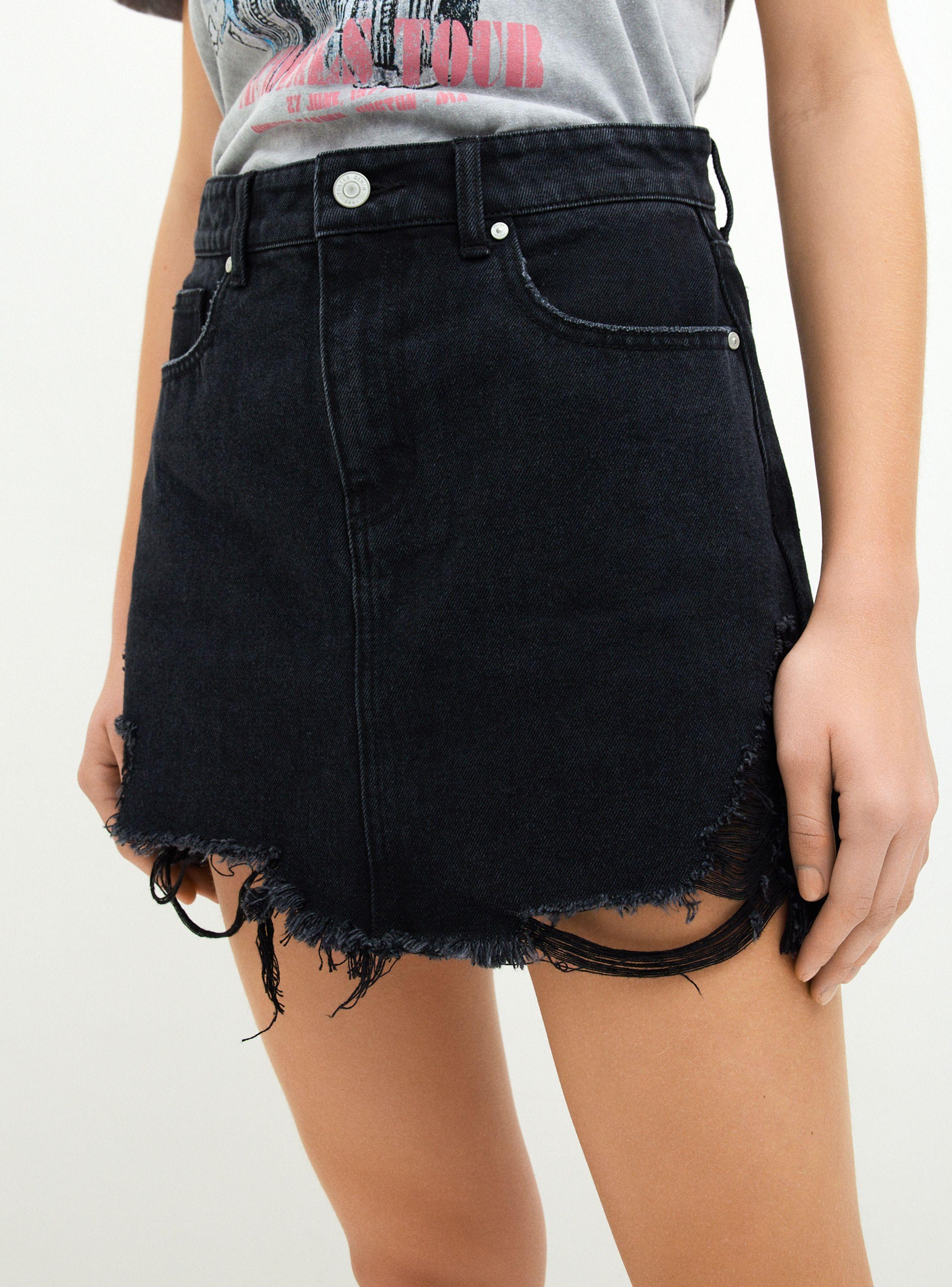 Falda Roturas y Flecos Basta-3