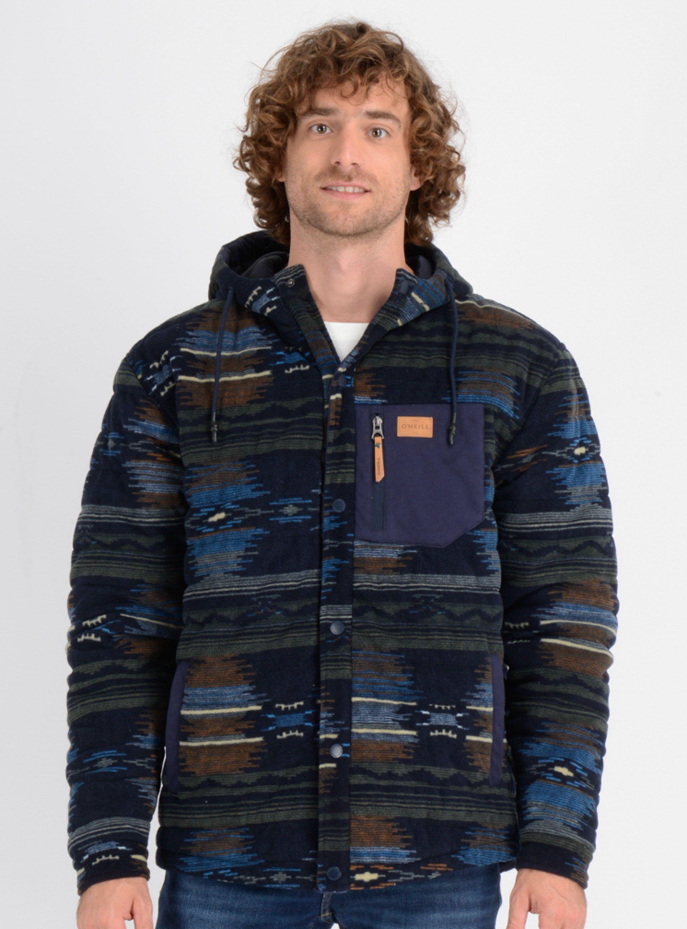 Chaqueta Full Print Regular Fit Cierre-0