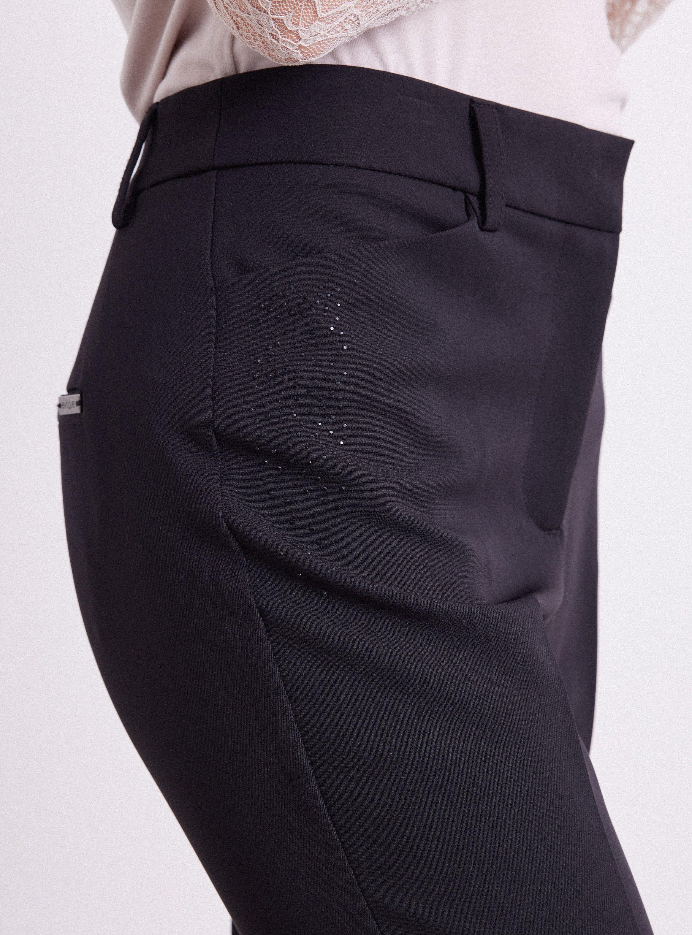 Pantalón de Vestir Flare Tiro Medio-2