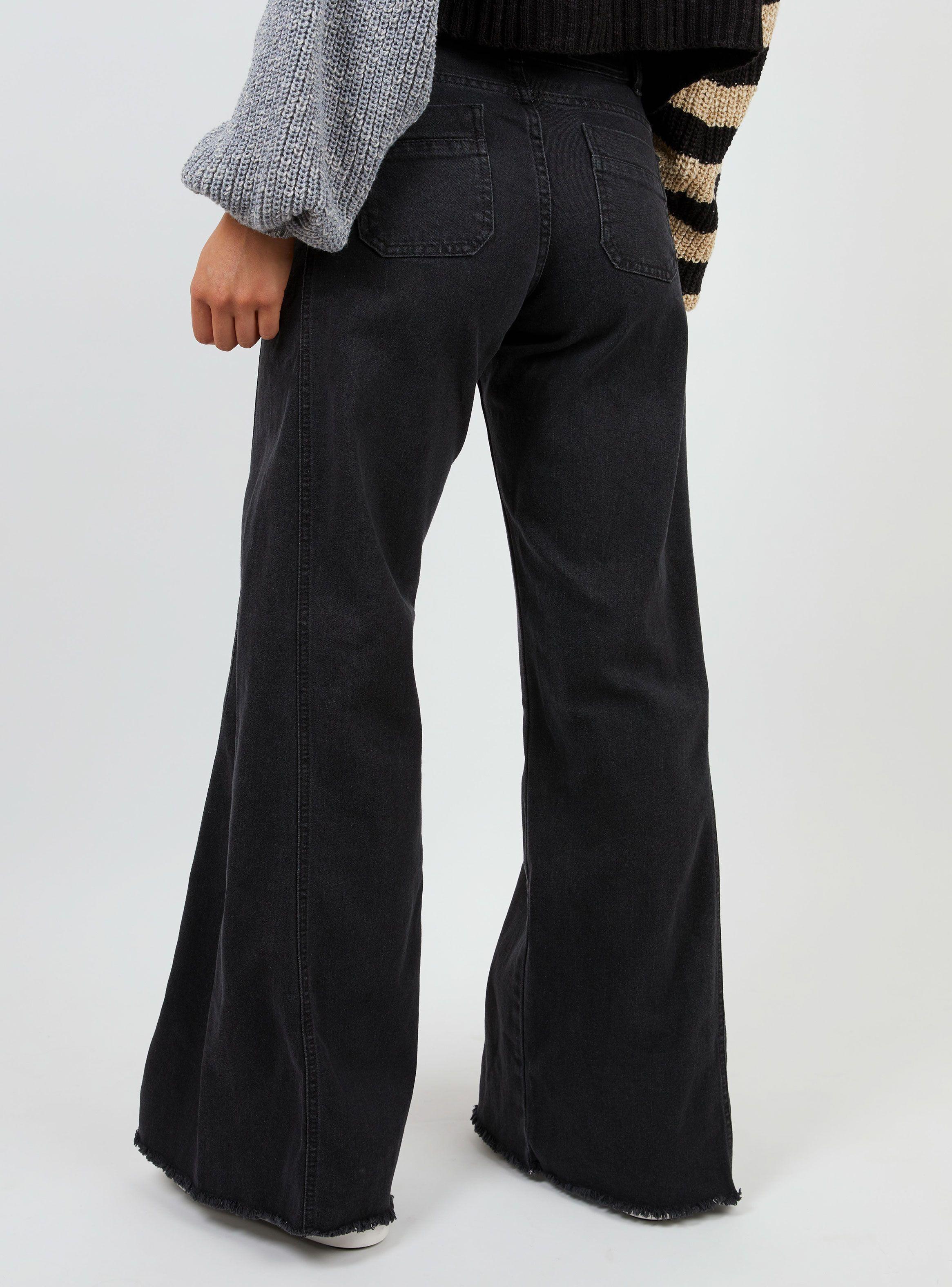 Pantalo?n Palazzo con Tiro Medio-Alto-1
