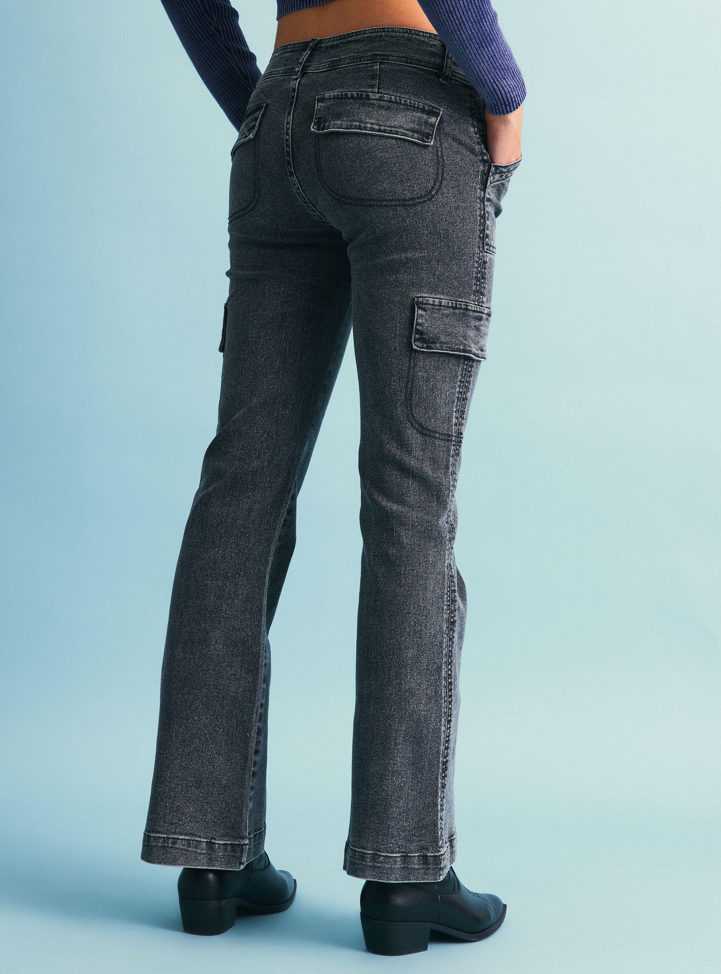 Jeans Bolsillos Con Tapetas-1