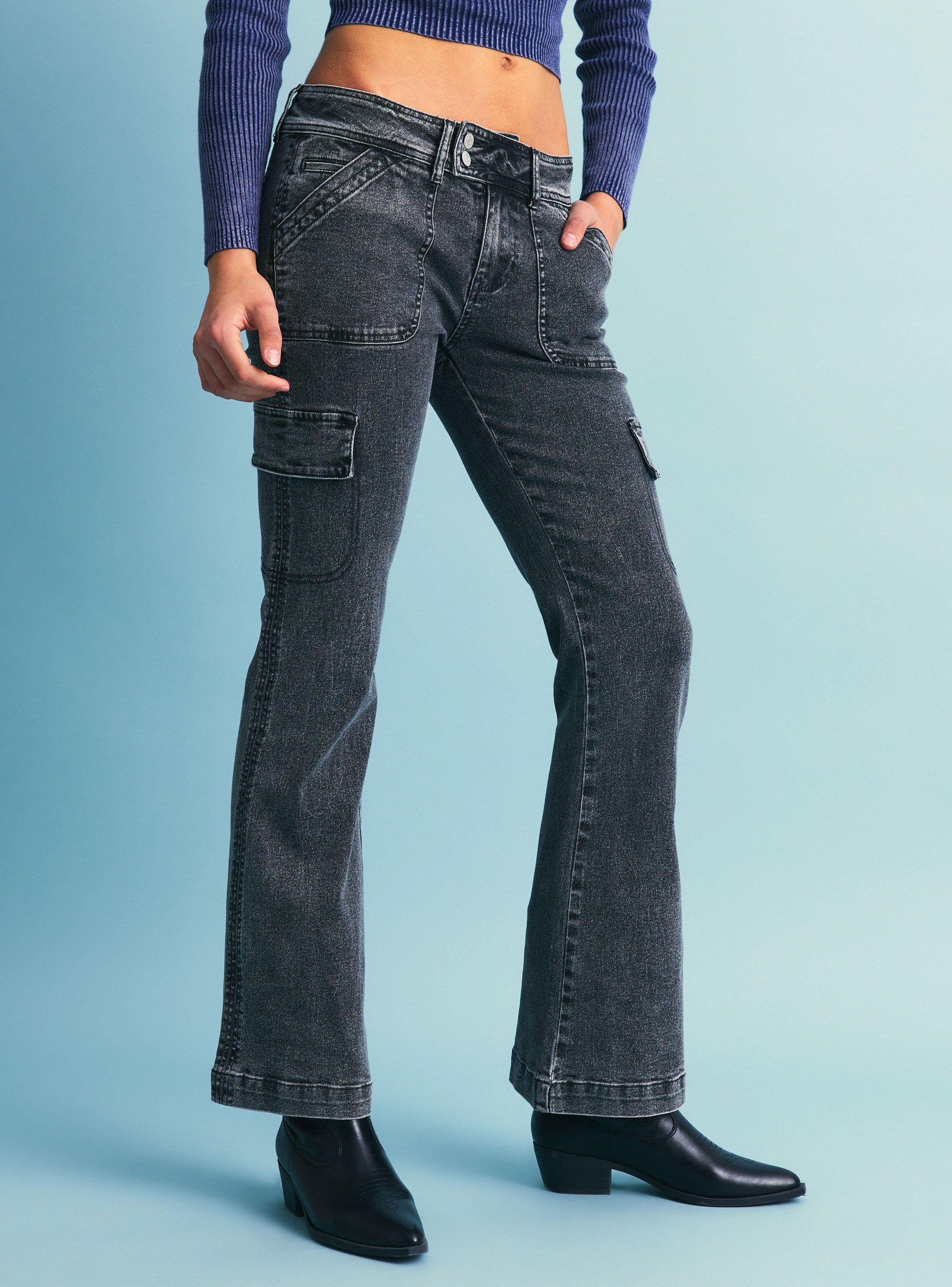 Jeans Bolsillos Con Tapetas-0