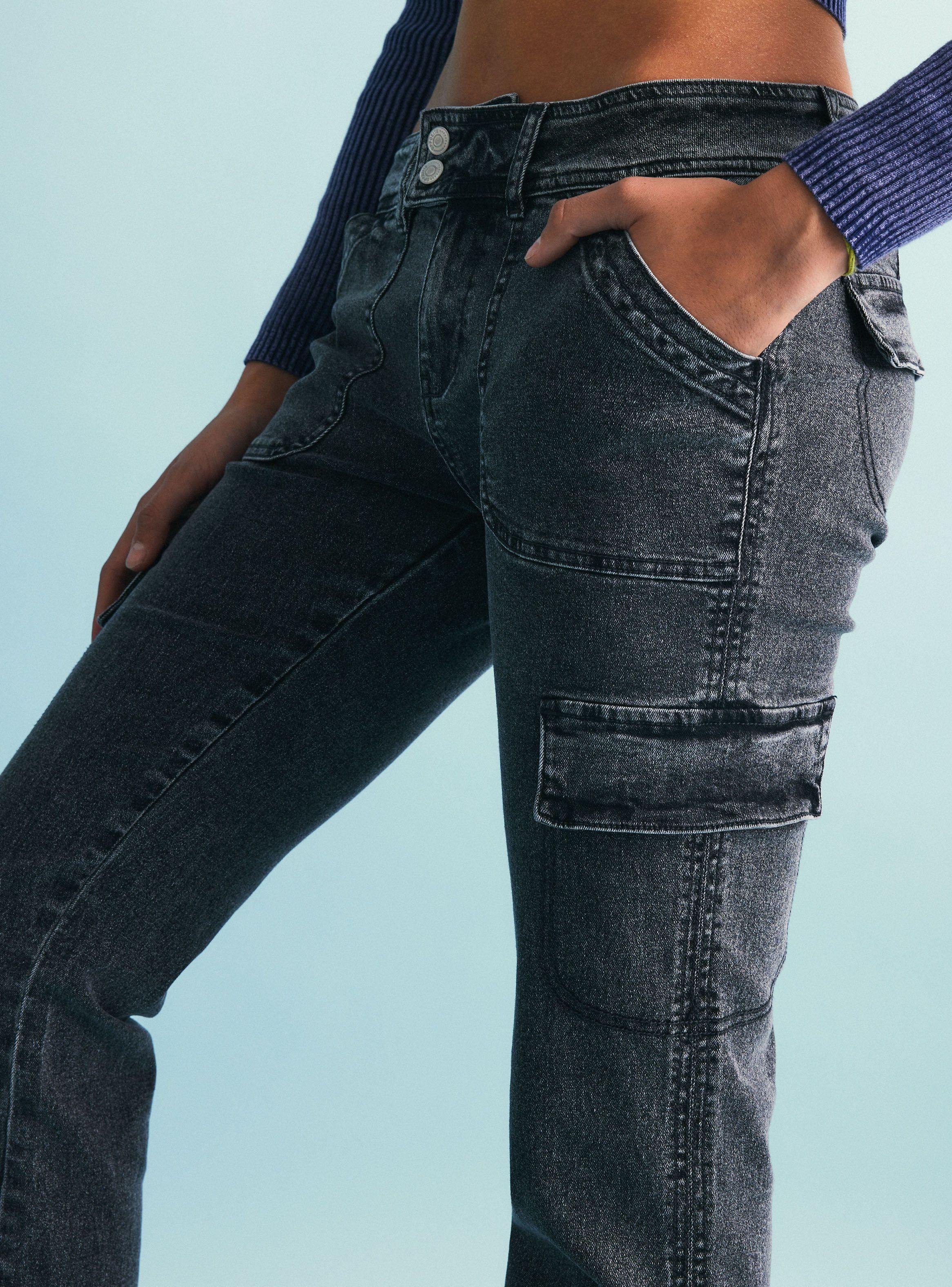 Jeans Bolsillos Con Tapetas-2