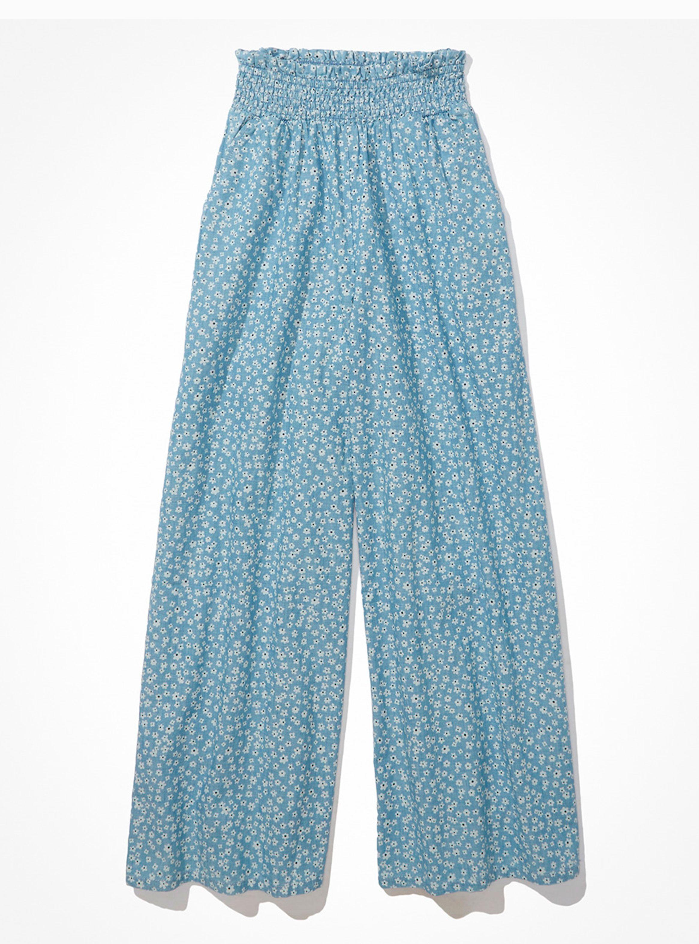 Pantalón Wide Leg Smocked-2