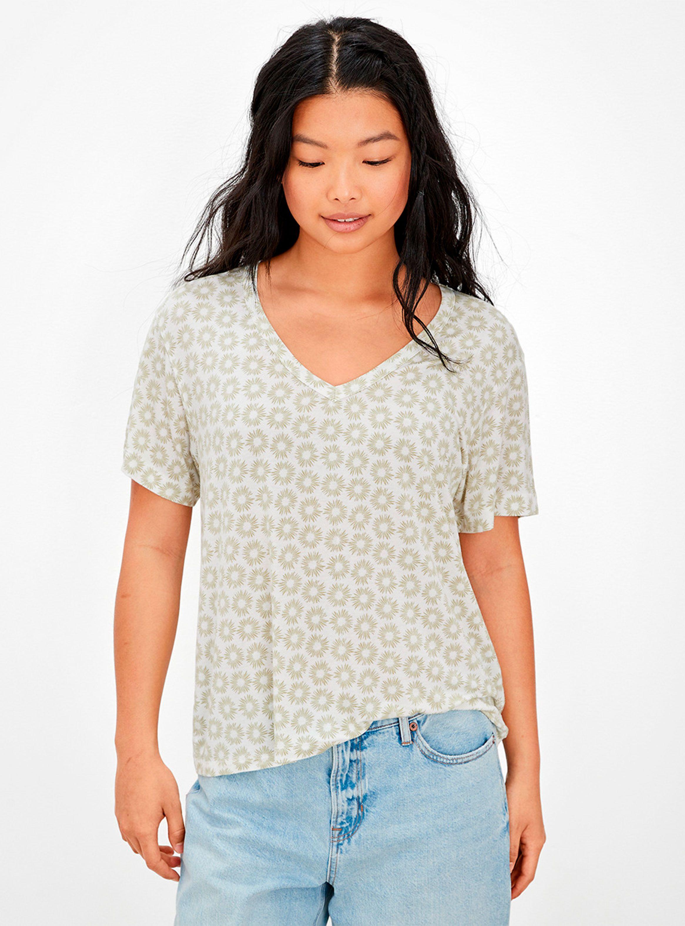 Polera Oversized Soft & Sexy Cuello V Manga Corta-0