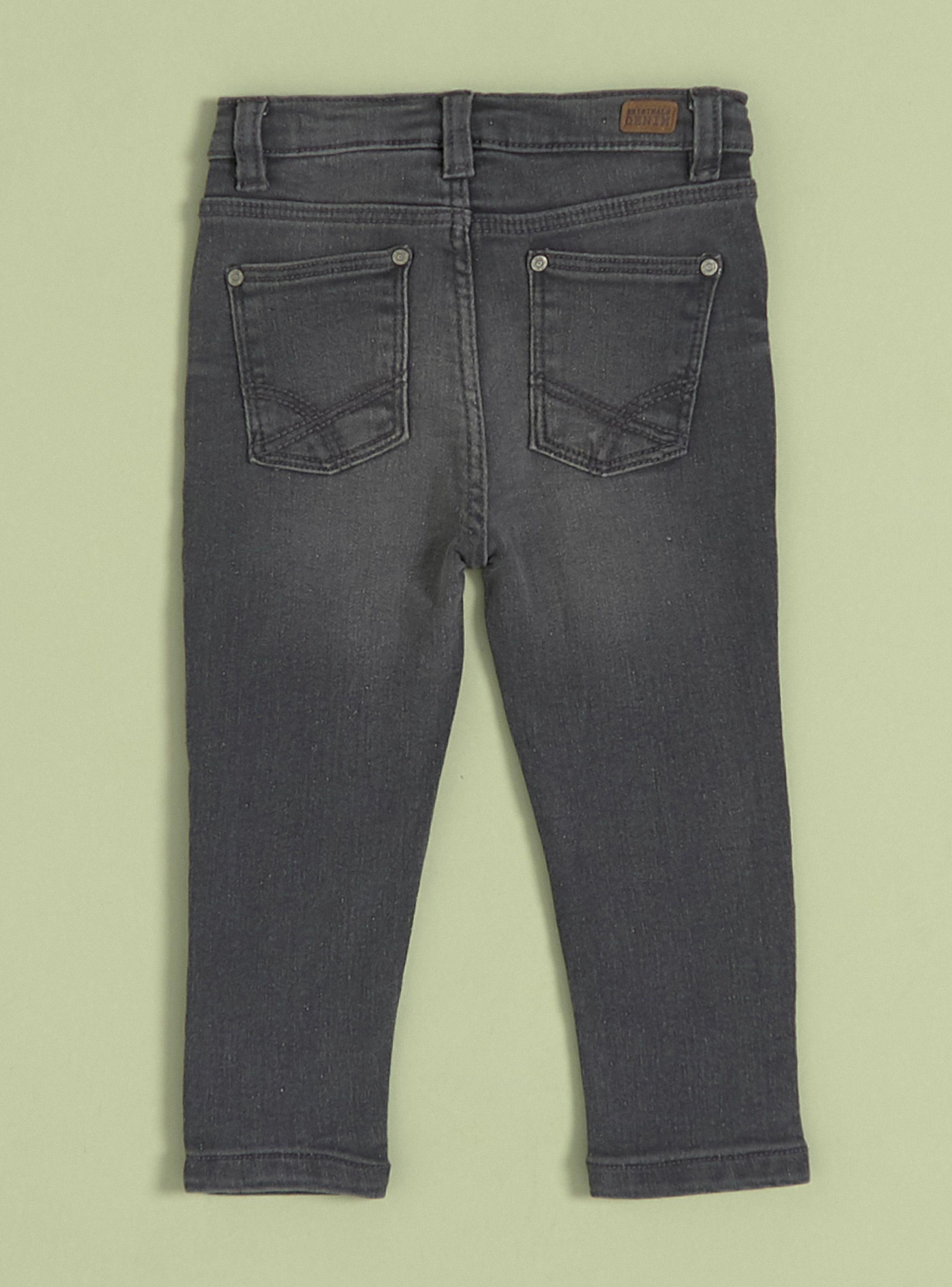 Jeans Slim con Cintura Ajustable-1