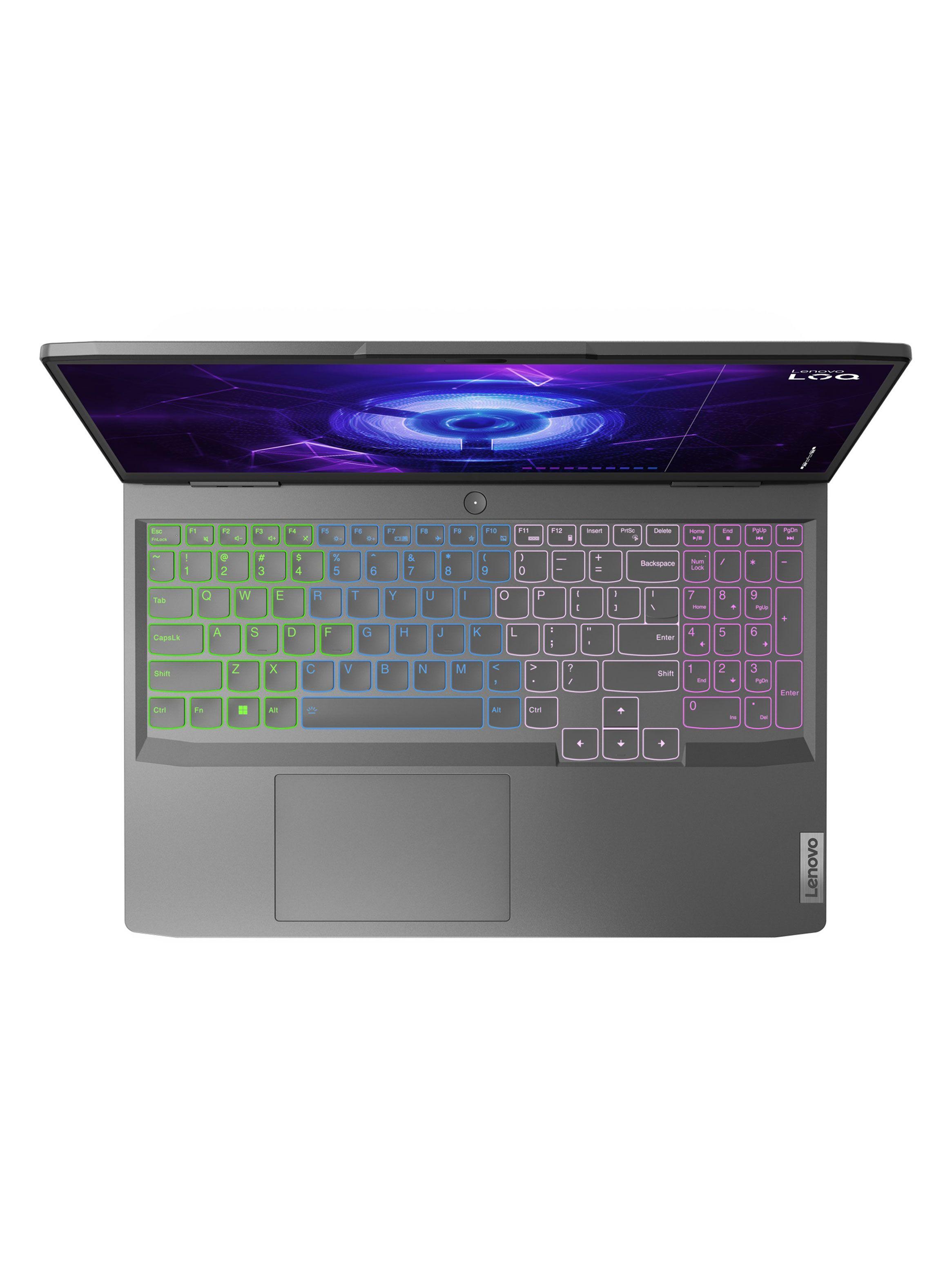 Notebook Gamer LOQ Intel Core i5-12450H NVIDIA RTX4060 8GB 8GB RAM 512GB SSD 15.6" FHD-7