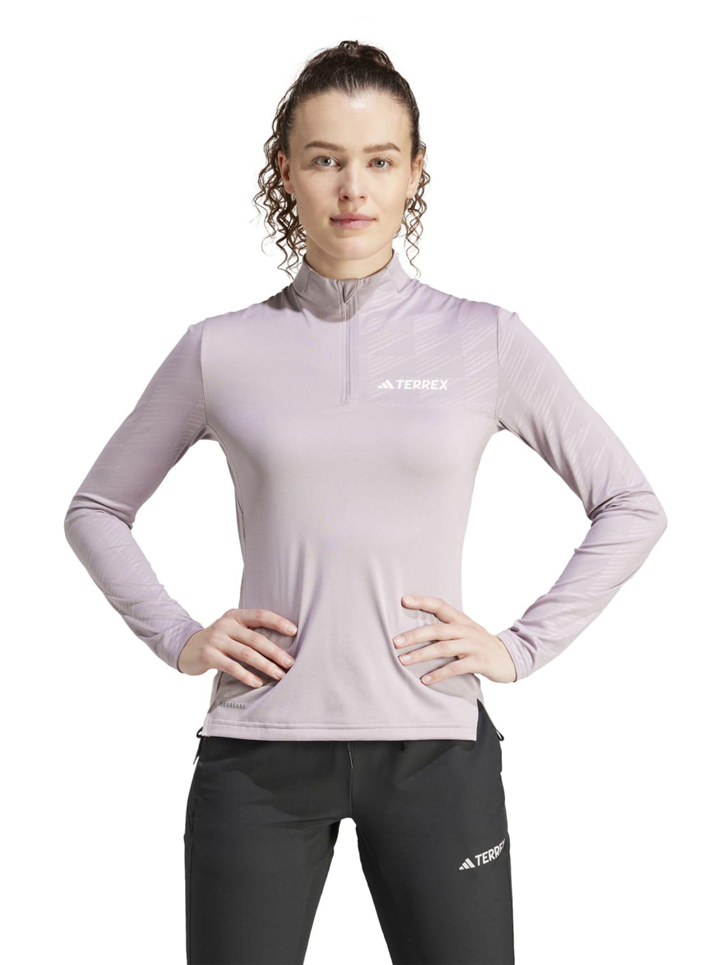 Polera Manga Larga W MT Half Zi LS-0