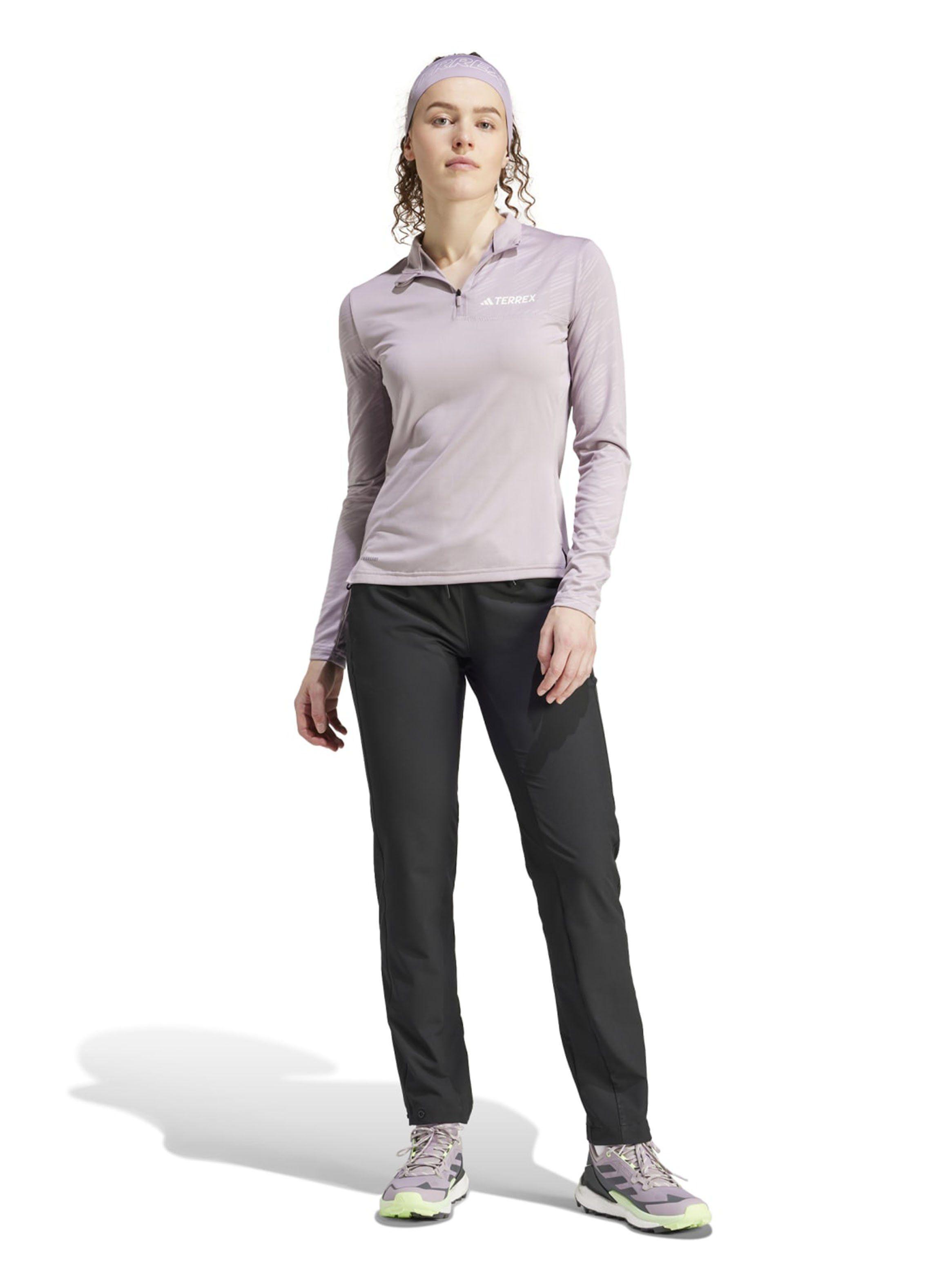 Polera Manga Larga W MT Half Zi LS-5