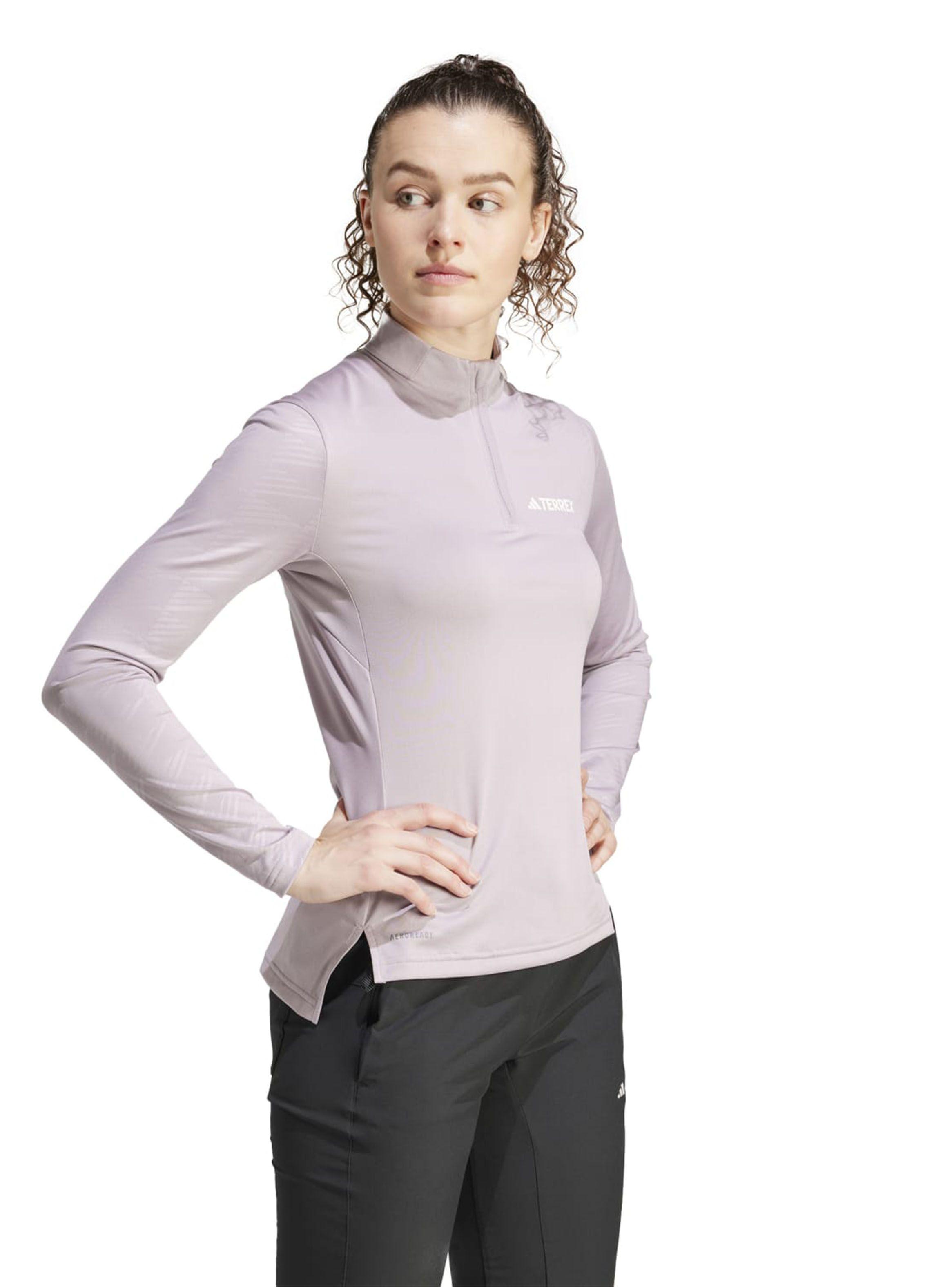 Polera Manga Larga W MT Half Zi LS-2