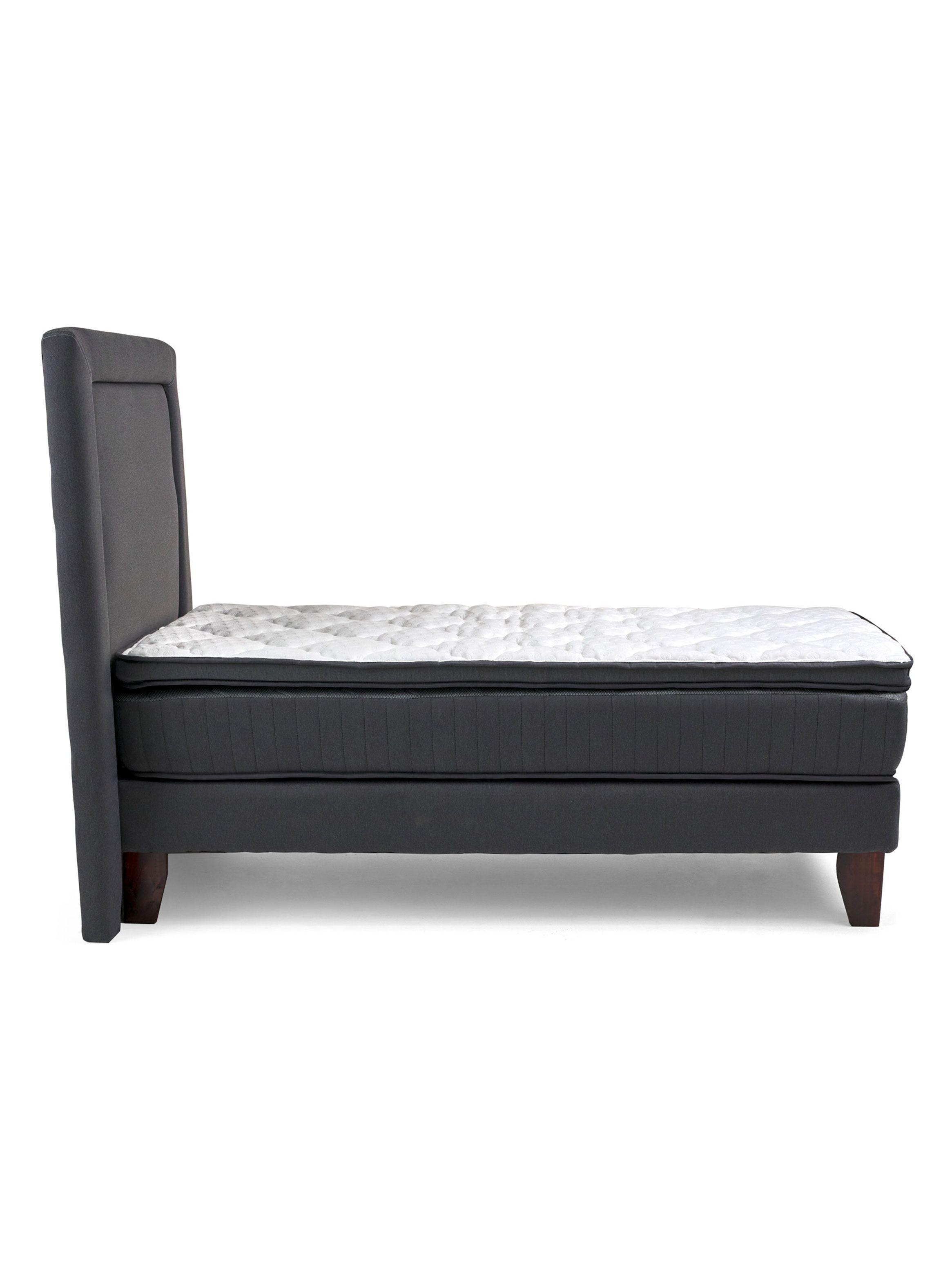 Cama Europea Hybrida Base Dividida Queen + Respaldo-2