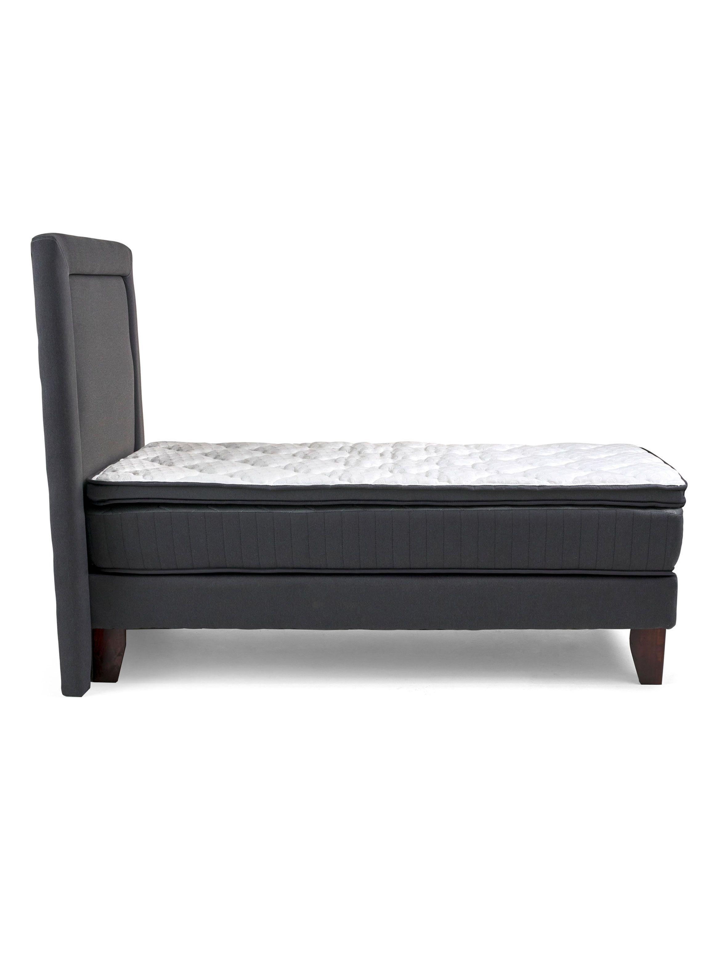 Cama Europea Hybrida Base Dividida Súper King + Respaldo-2