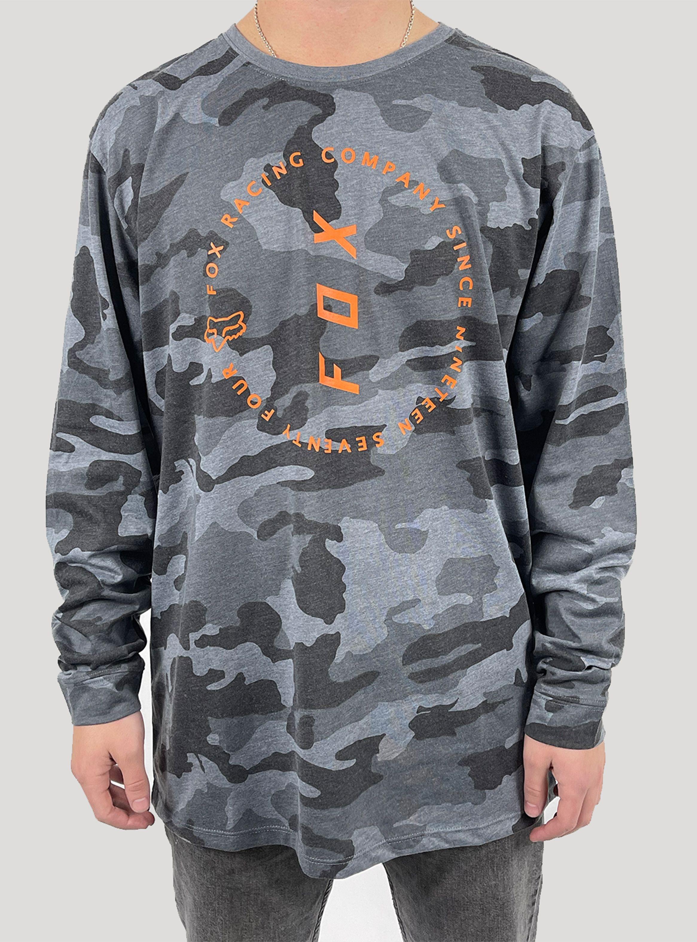 Polera Print Camuflaje Long Sve-0