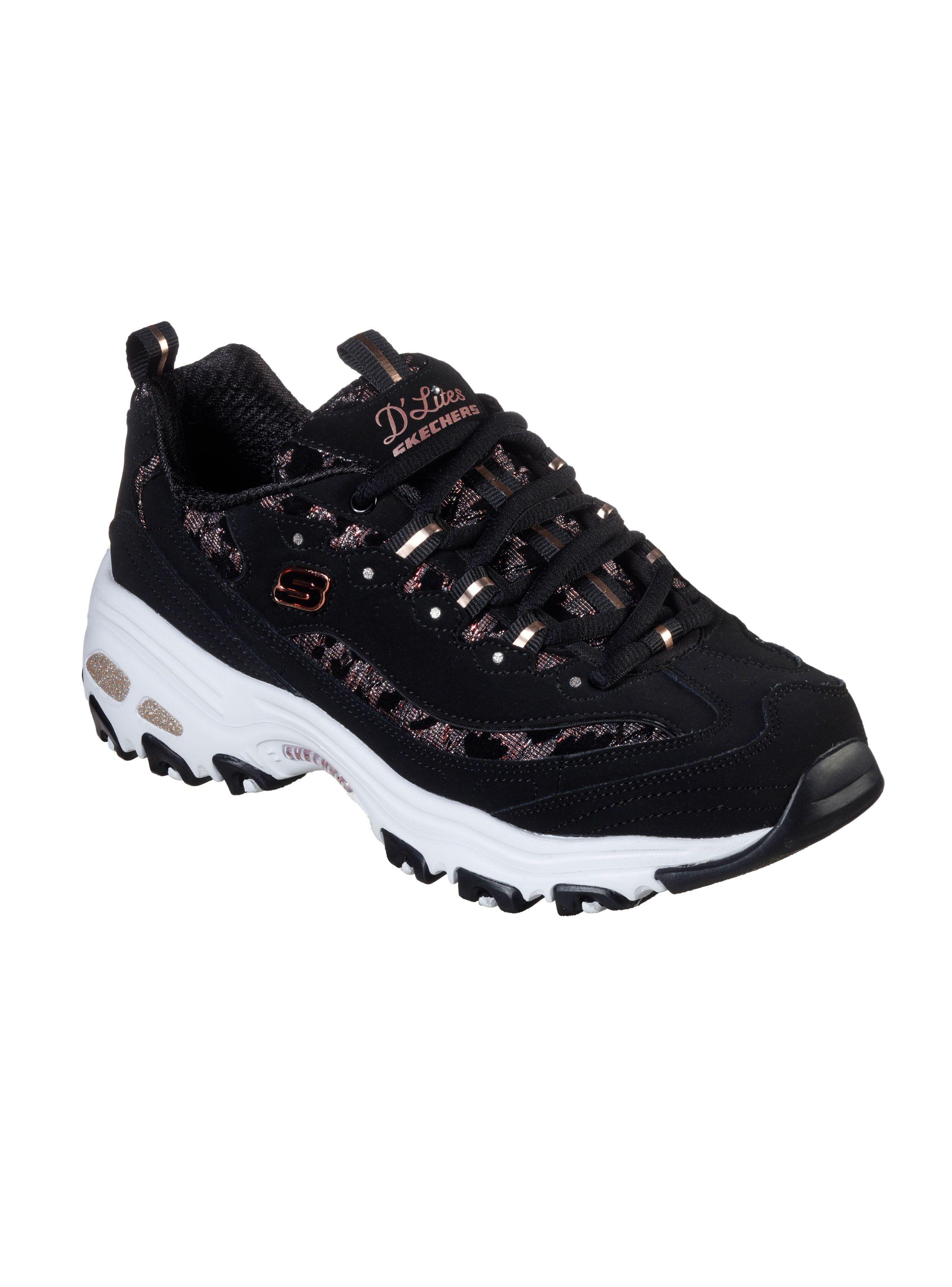 Zapatilla Skechers 149099-BKRG Urbana Mujer-1