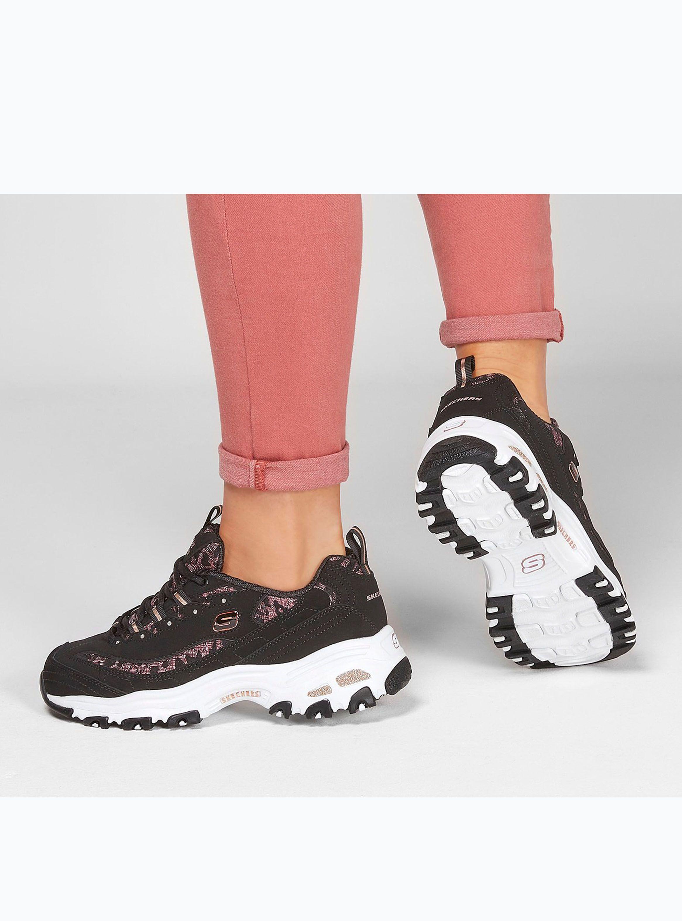 Zapatilla Skechers 149099-BKRG Urbana Mujer-3