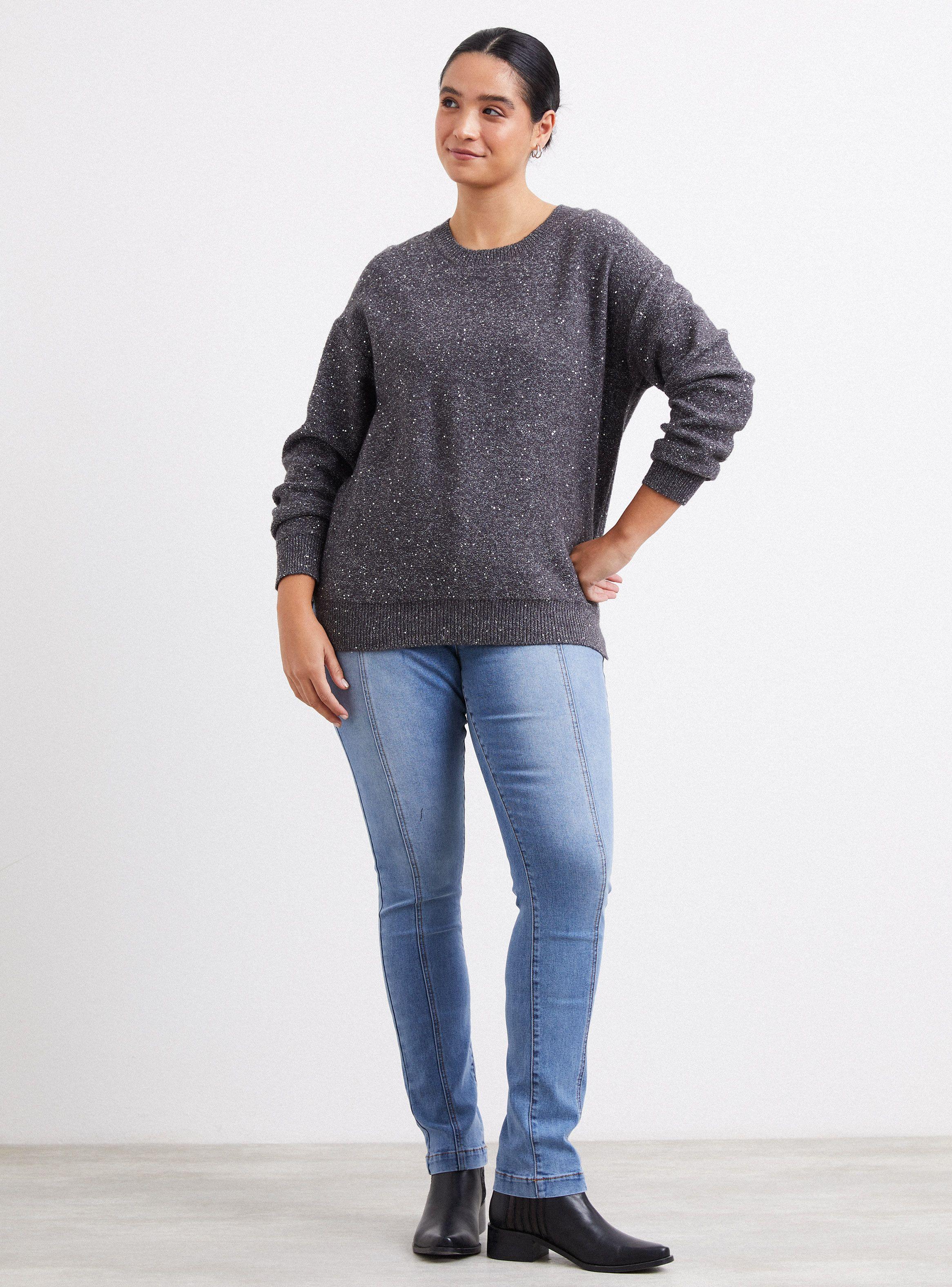 Sweater Cuello Tortuga Lentejuelas-4