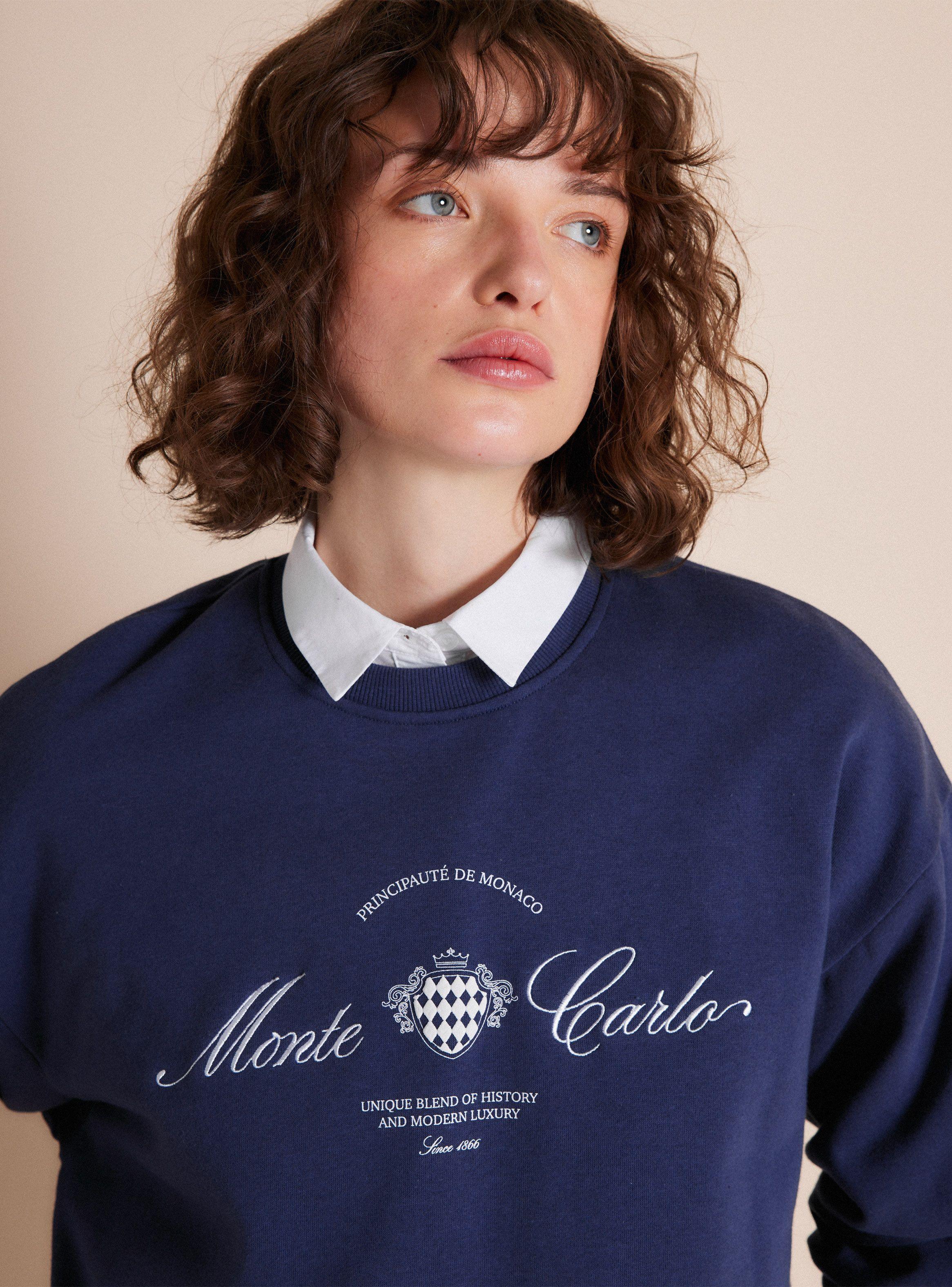 Polerón Sudadera con Estampado Ciudades-3