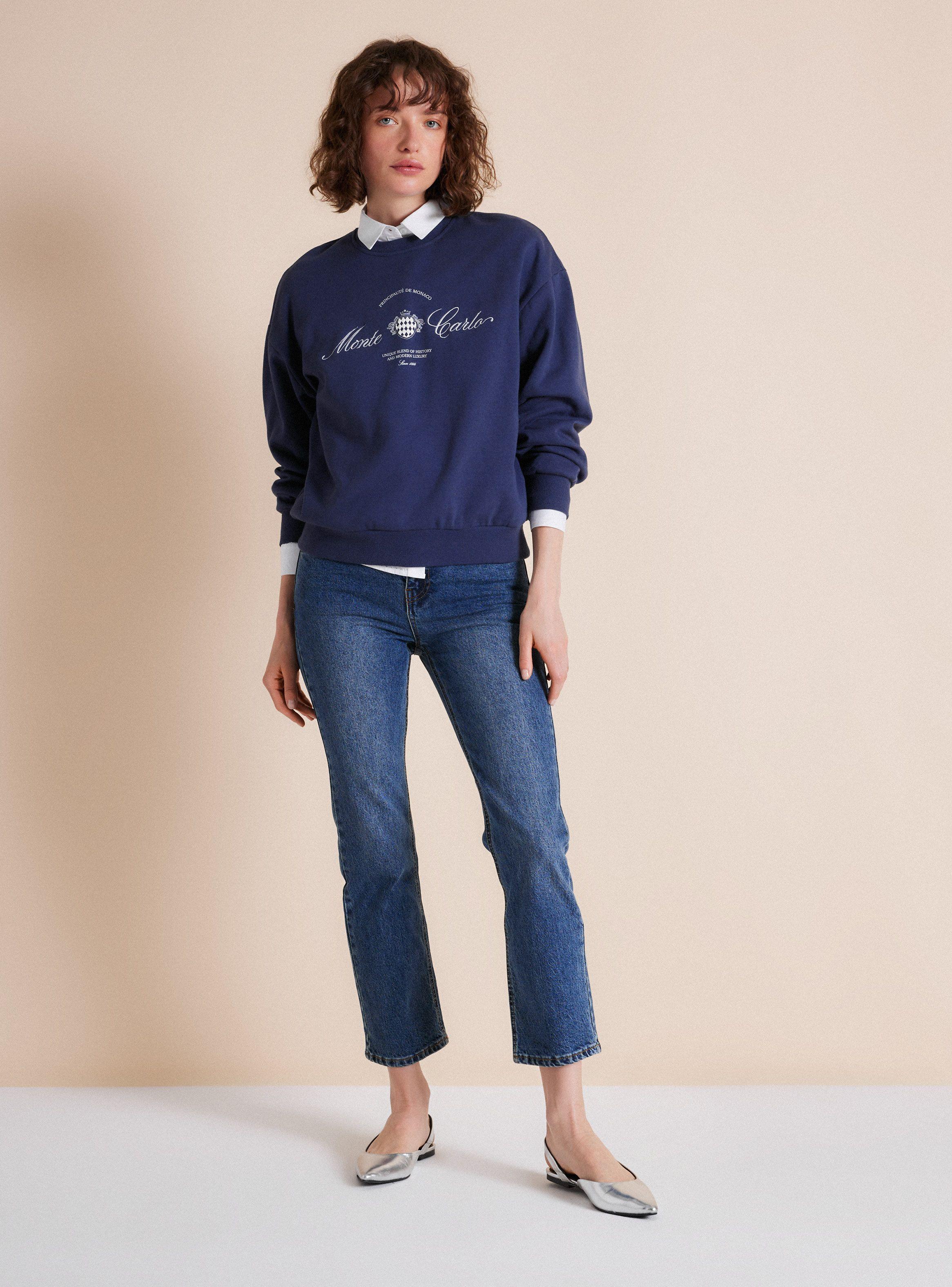 Polerón Sudadera con Estampado Ciudades-4