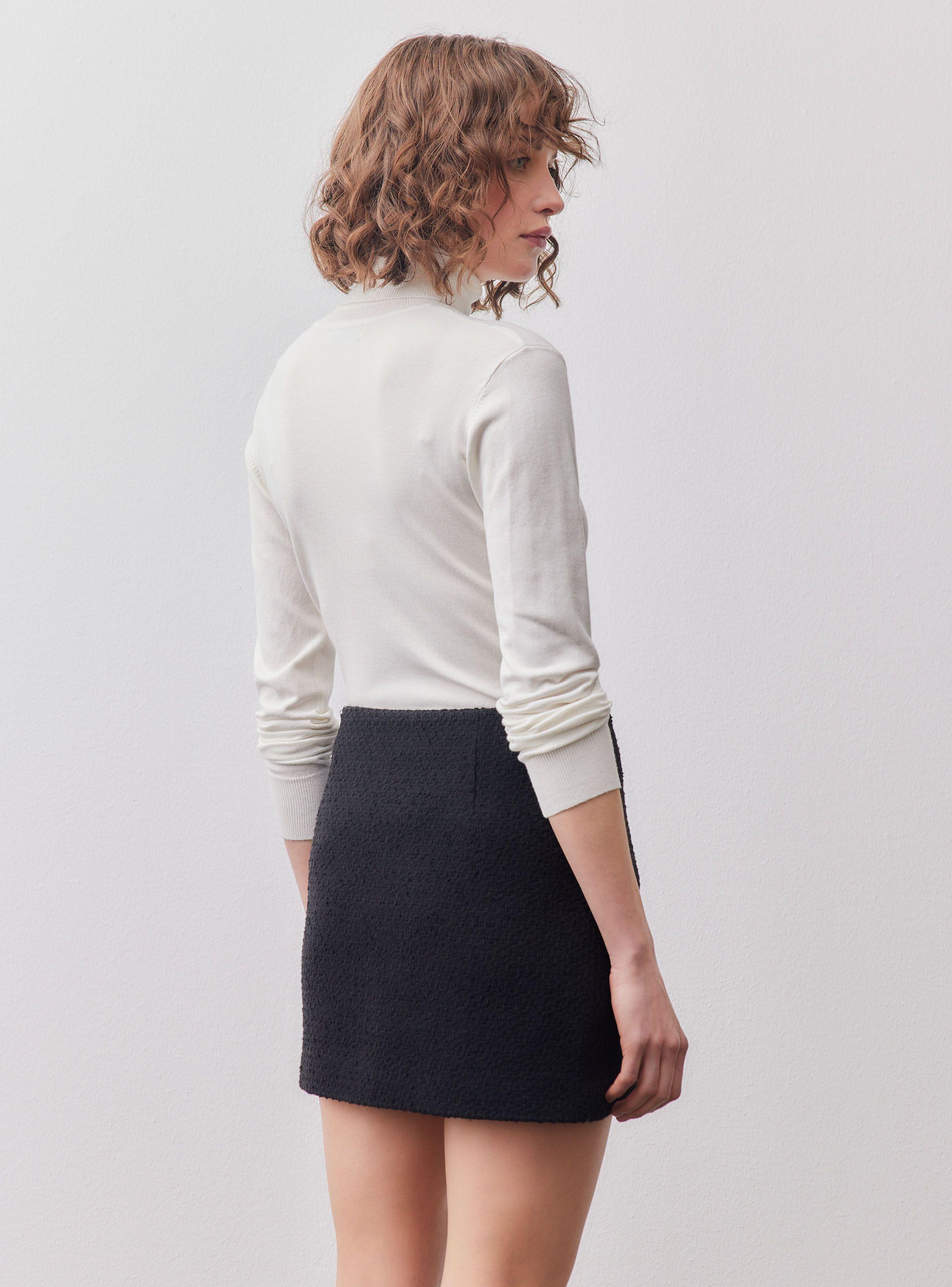 Falda Mini Textura Tweed-1