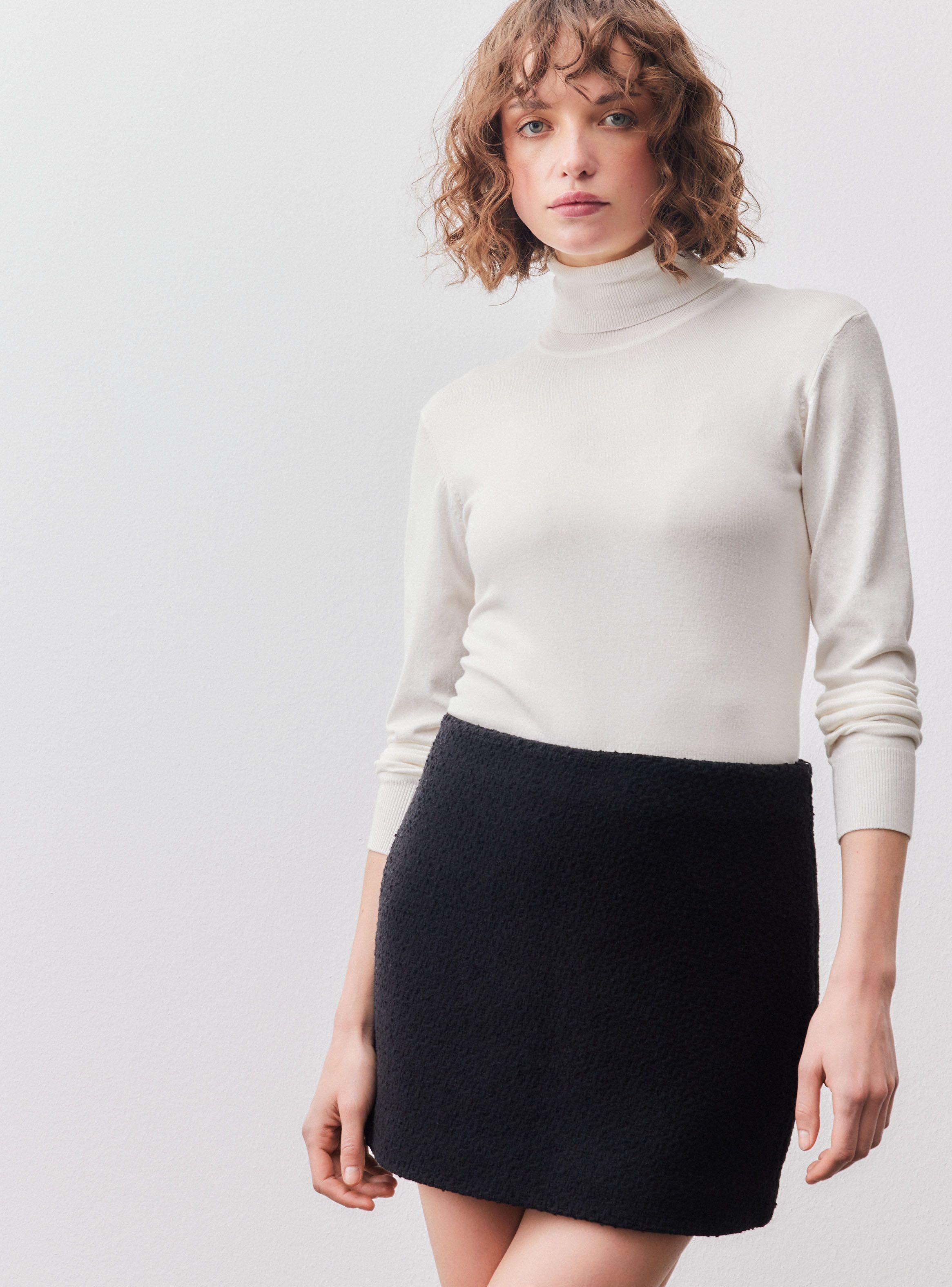 Falda Mini Textura Tweed-2