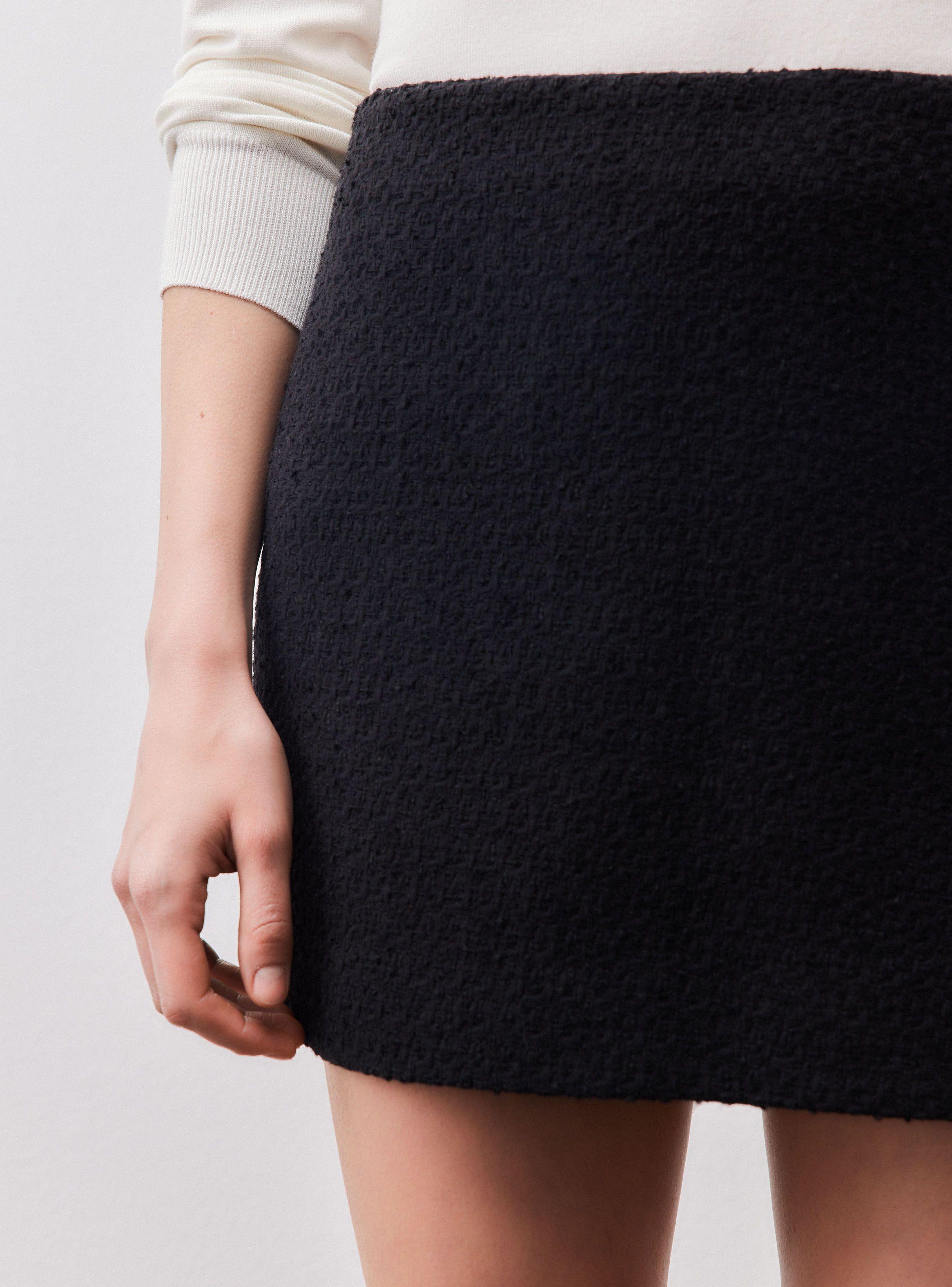 Falda Mini Textura Tweed-3
