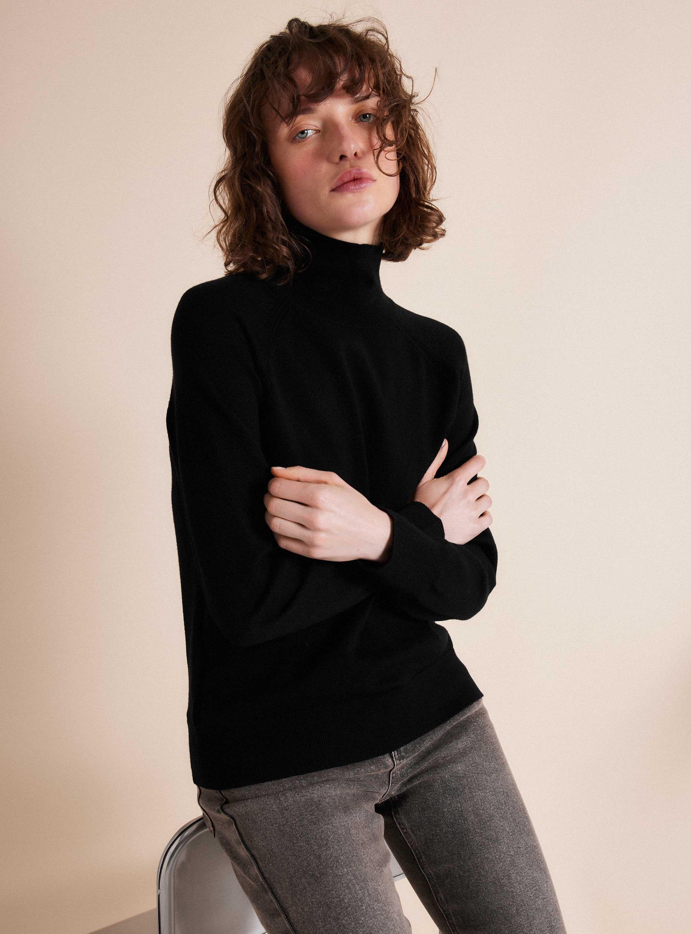 Sweater Cuello Alto Manga Larga 02-0