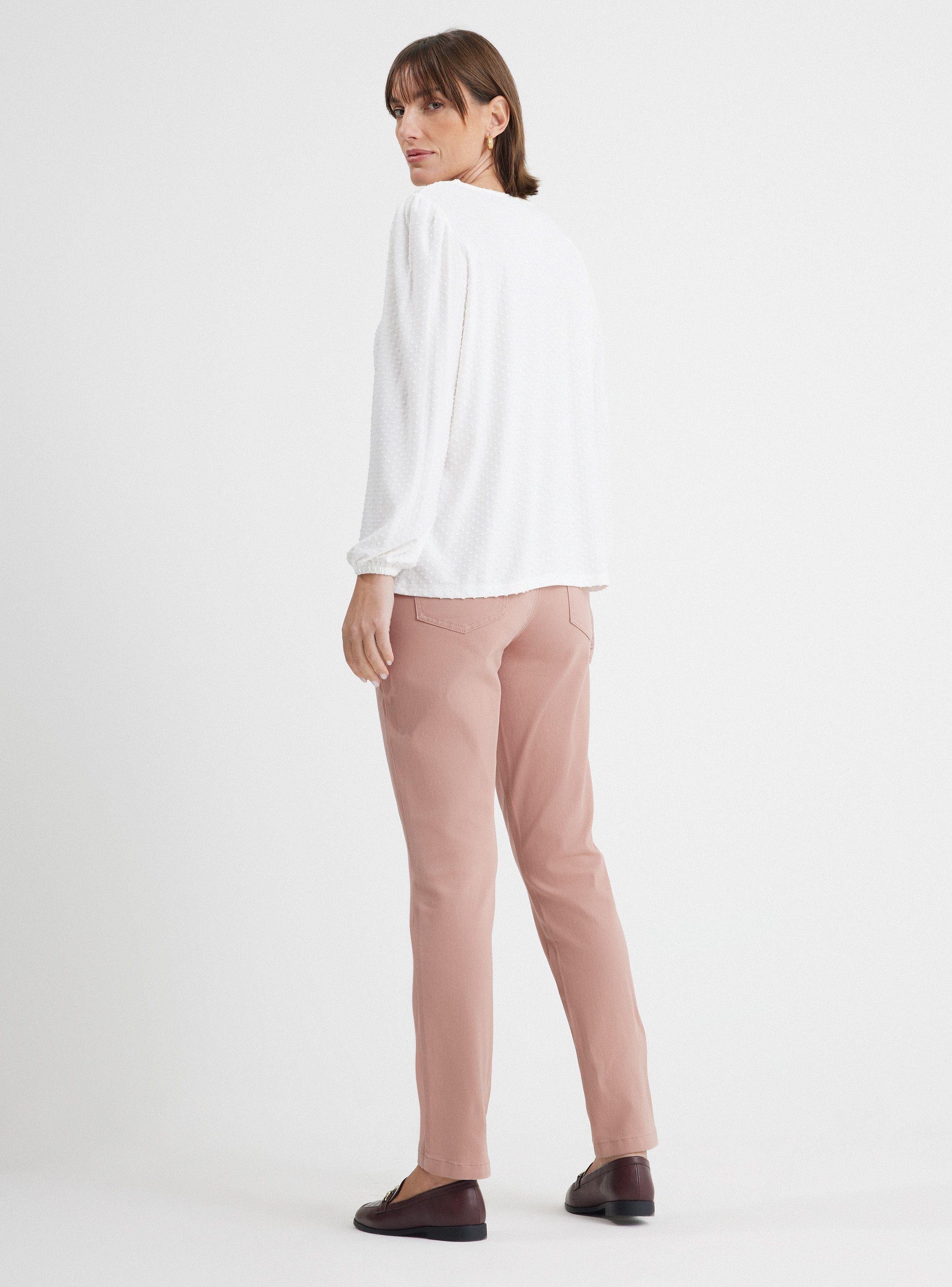 Polera Texturada Manga Obispo-5