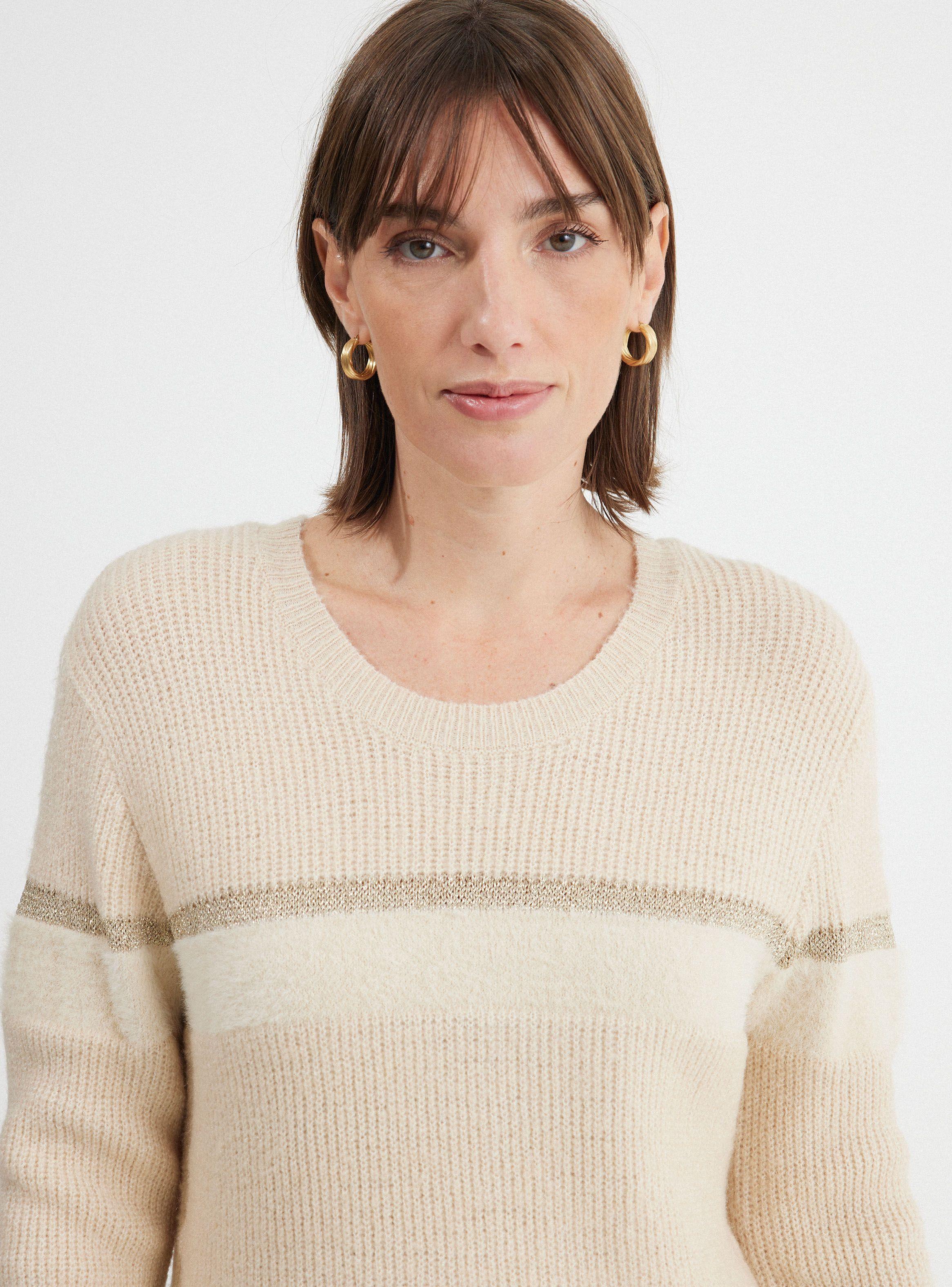 Sweater Franjas y Texturas-2