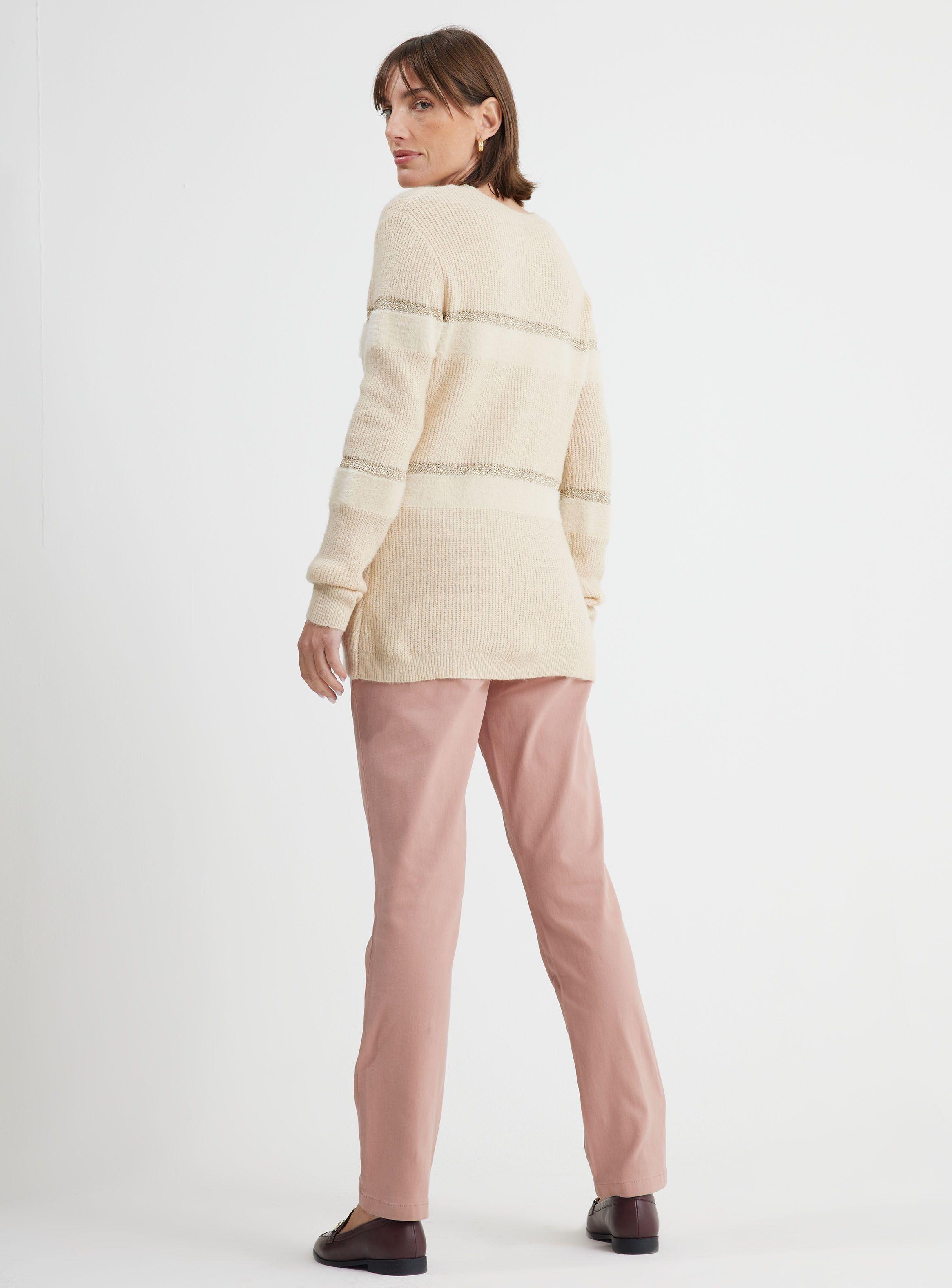 Sweater Franjas y Texturas-5