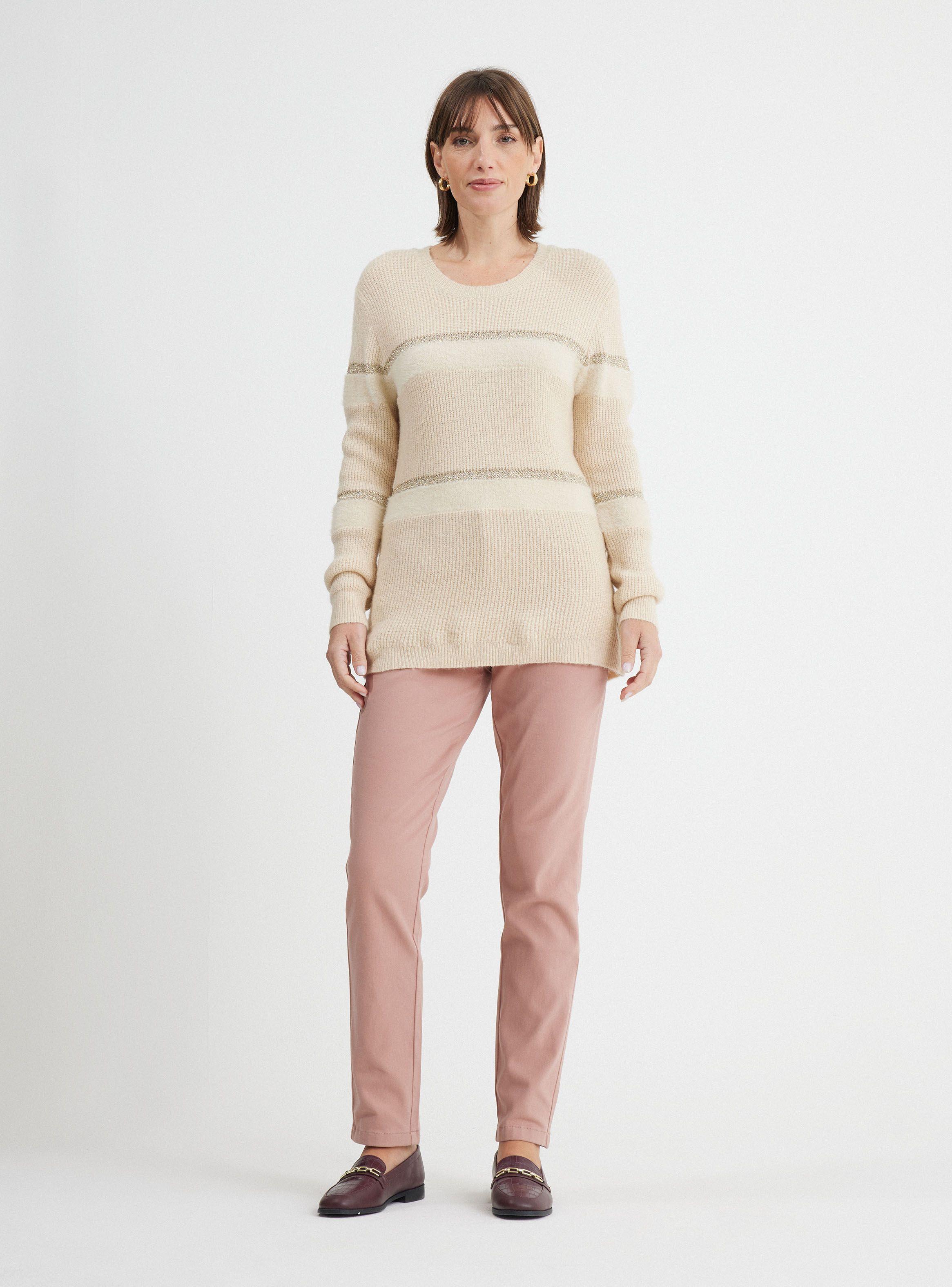 Sweater Franjas y Texturas-4