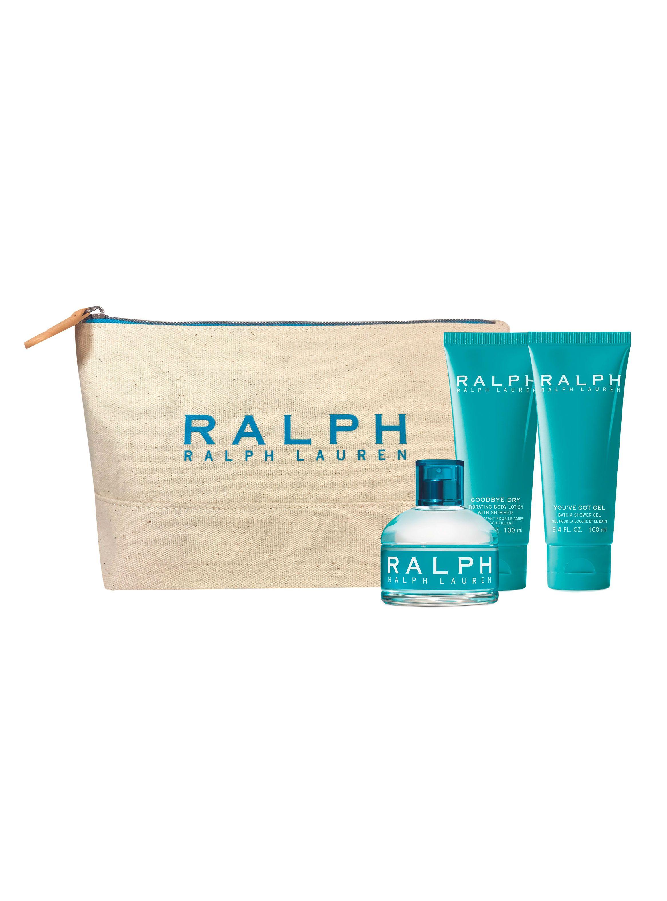 Set Perfume Ralph EDT Mujer 100 ml + Gel de Ducha + Body Lotion-0