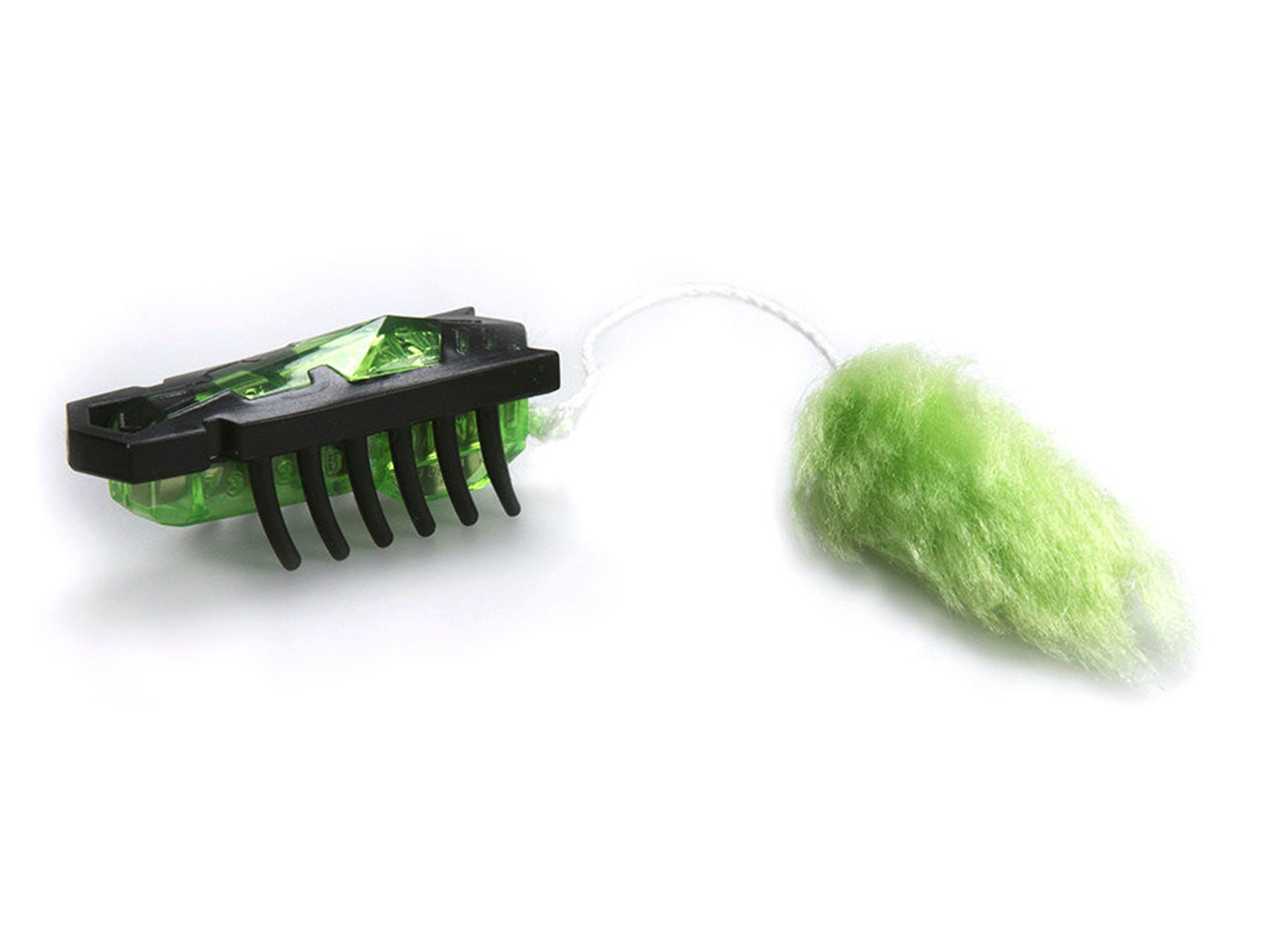Robot Hexbug Nano para Gatos Negro y Verde-1