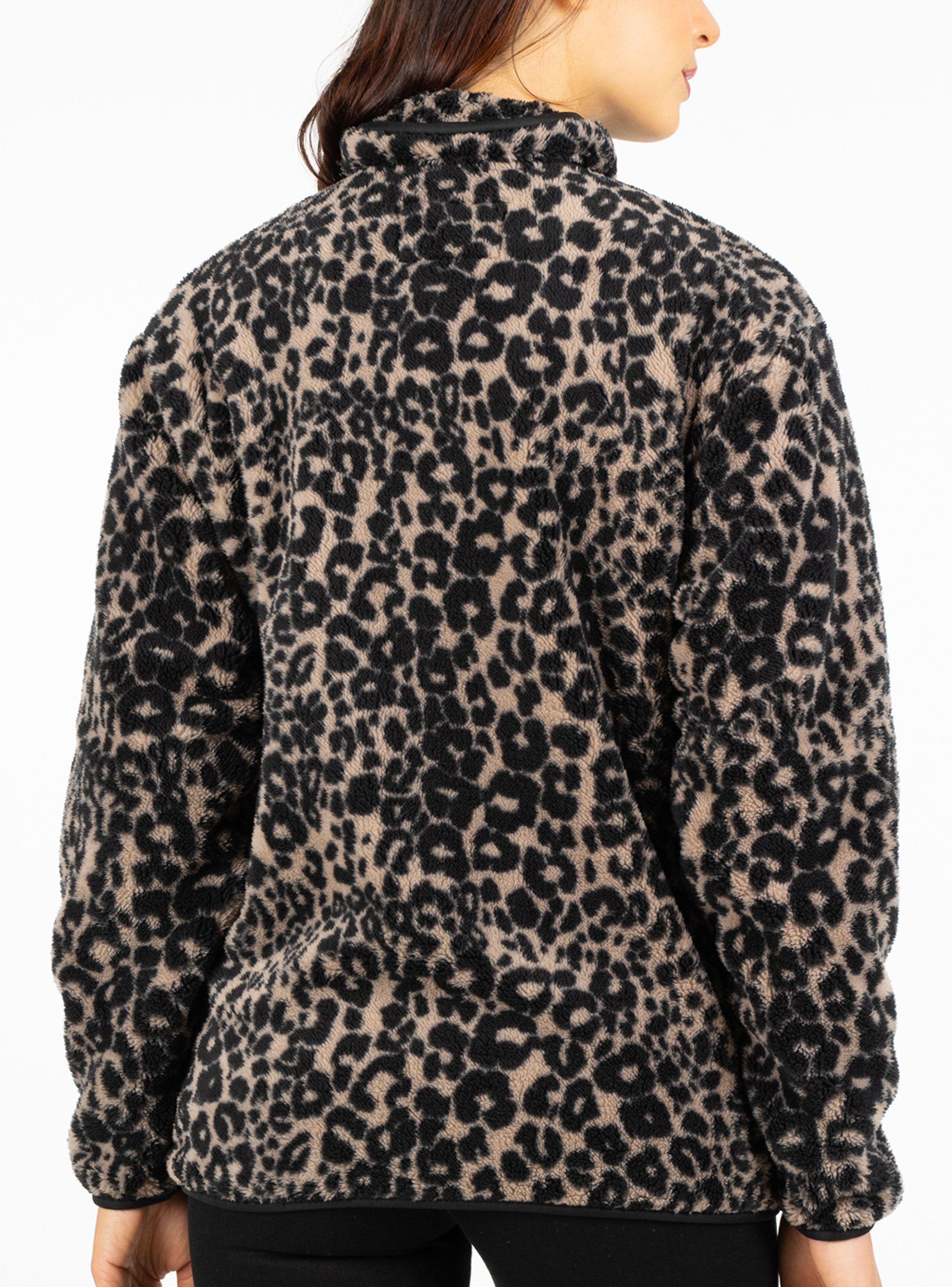 Polerón Shaggy Full Zipper Cuello Alto-1