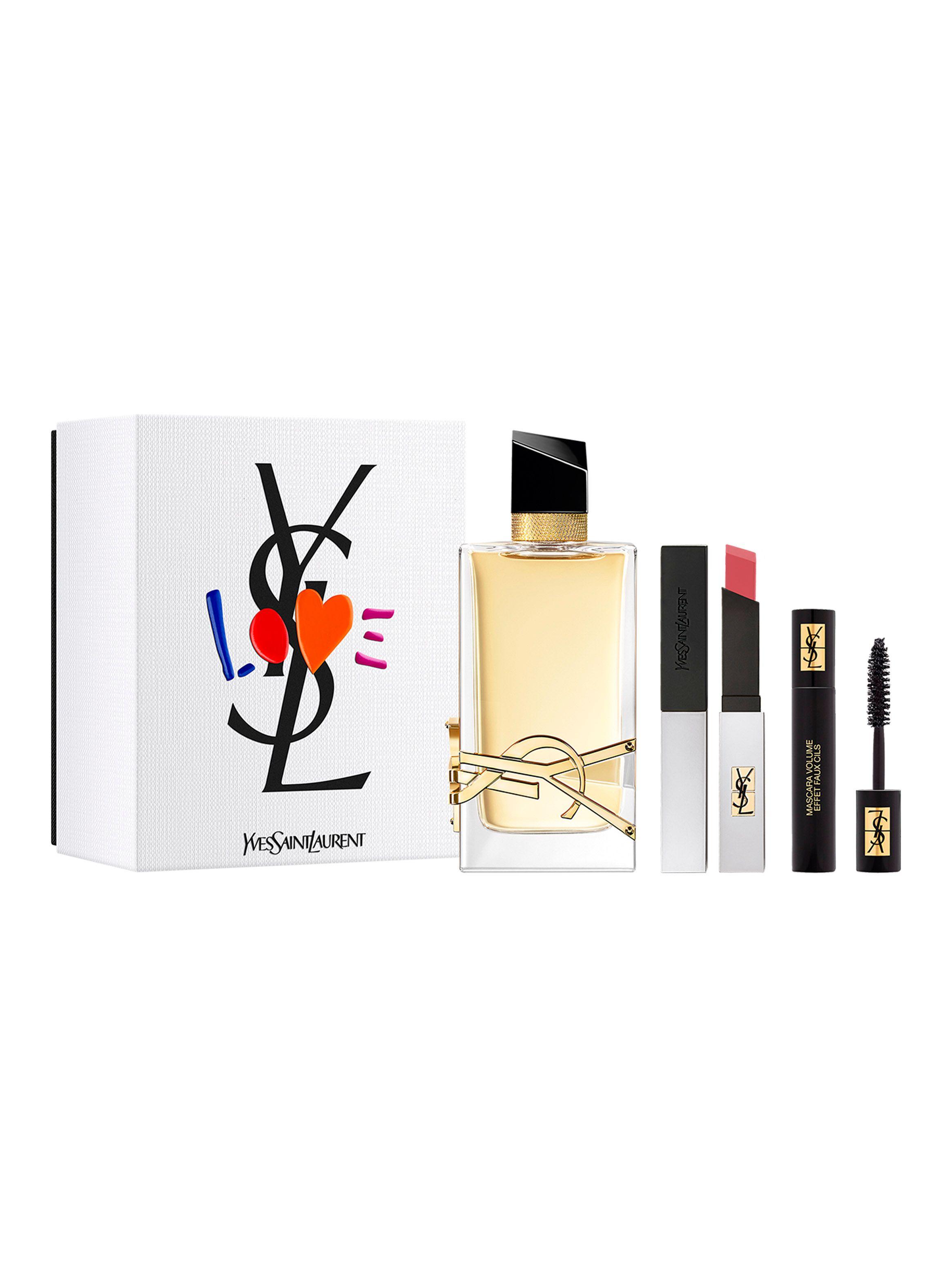 Set Libre EDP 90 ml + Rouge Pur Couture The Slim Sheer Matte 112 + Mini Mascara Volume Effet Faux Cils-2