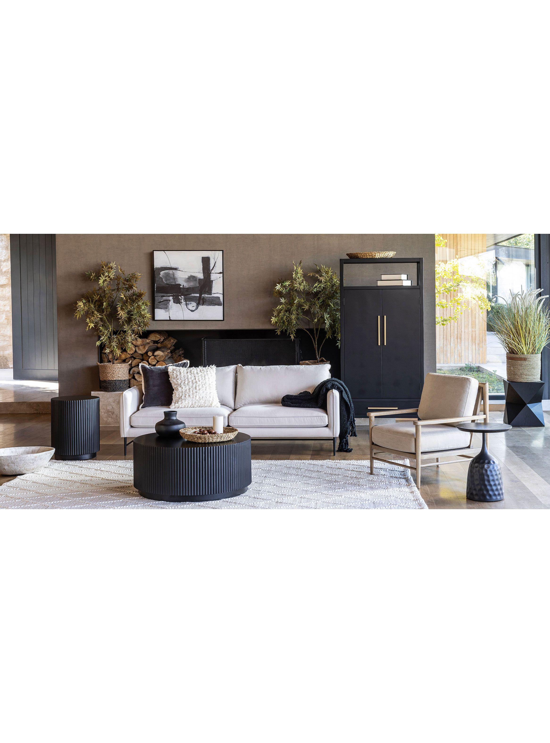 Cuadro Abstracto Negro  80x80 cm-5